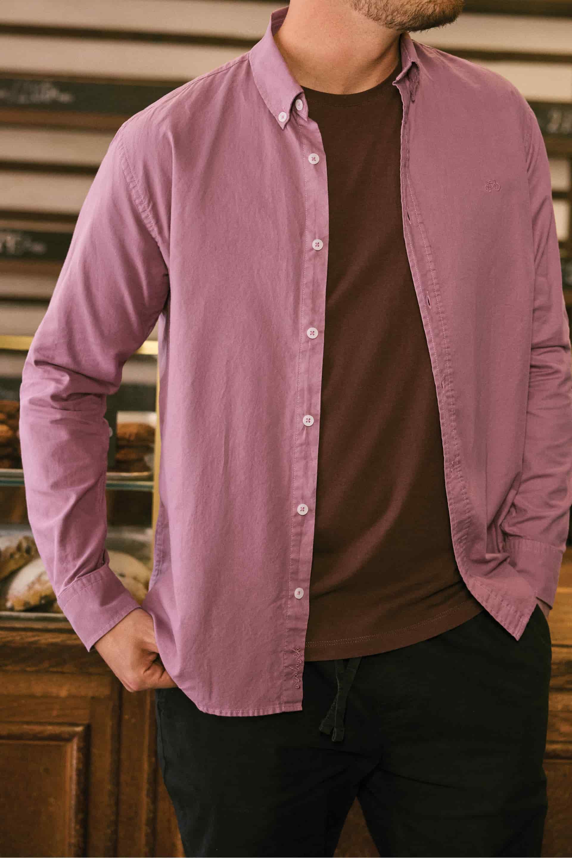 CAMISA OXFORD NOSTALGIA ROSE - miniatura 3
