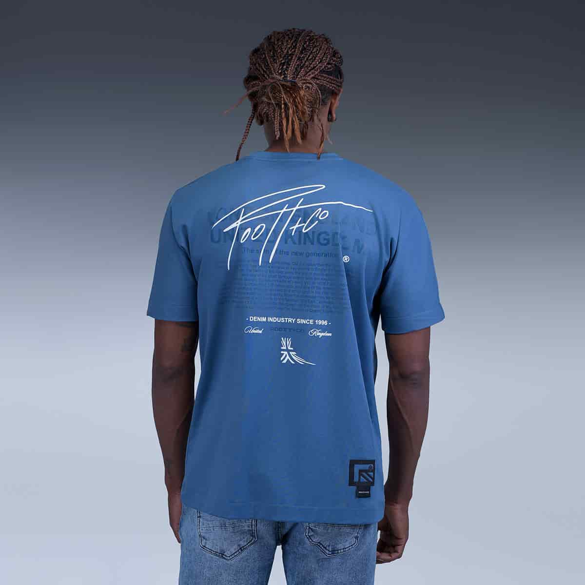 Camiseta Regular Azul - miniatura 2