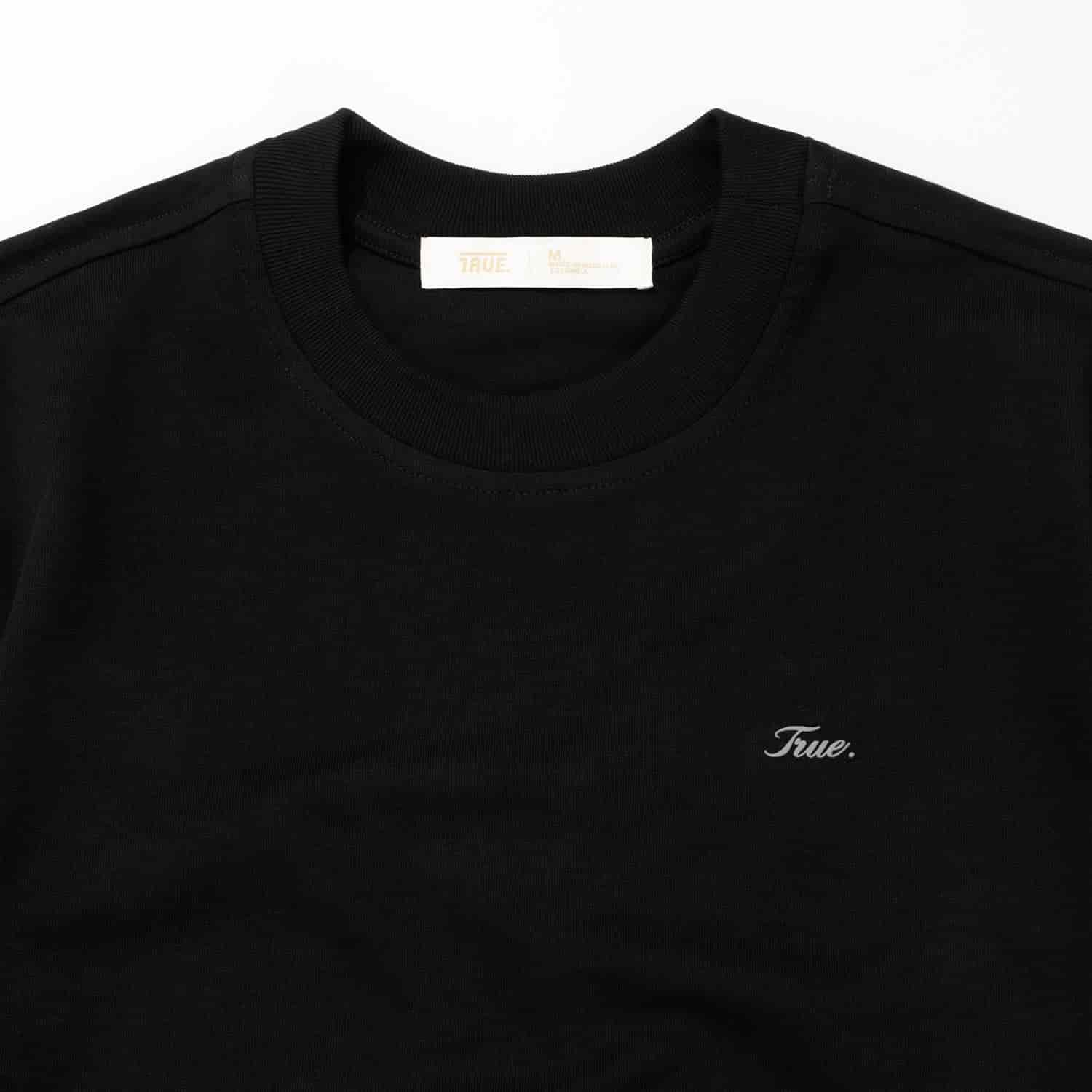 Signature T-Shirt - Black - miniatura 4