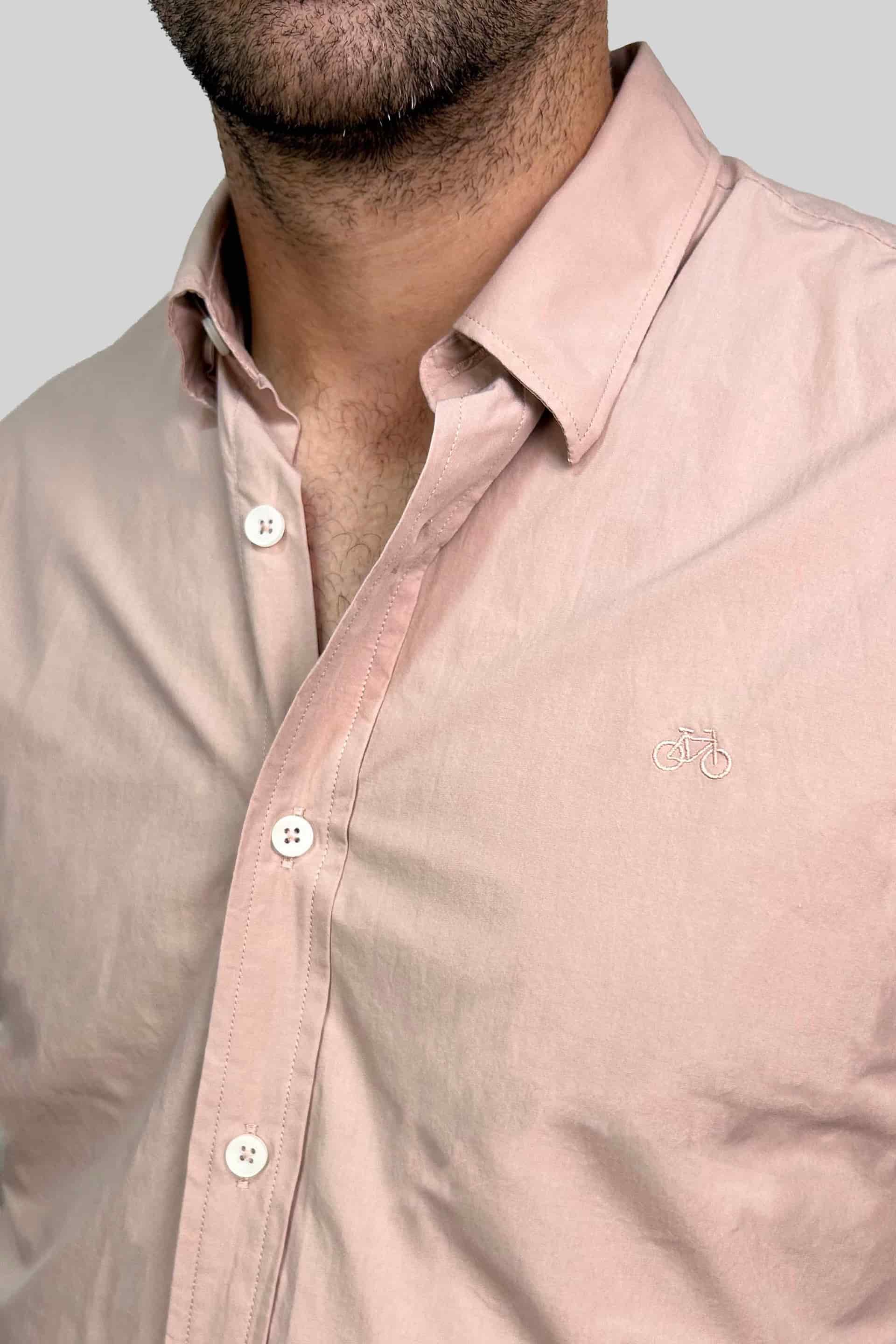 CAMISA PLAIN ROSE - miniatura 2