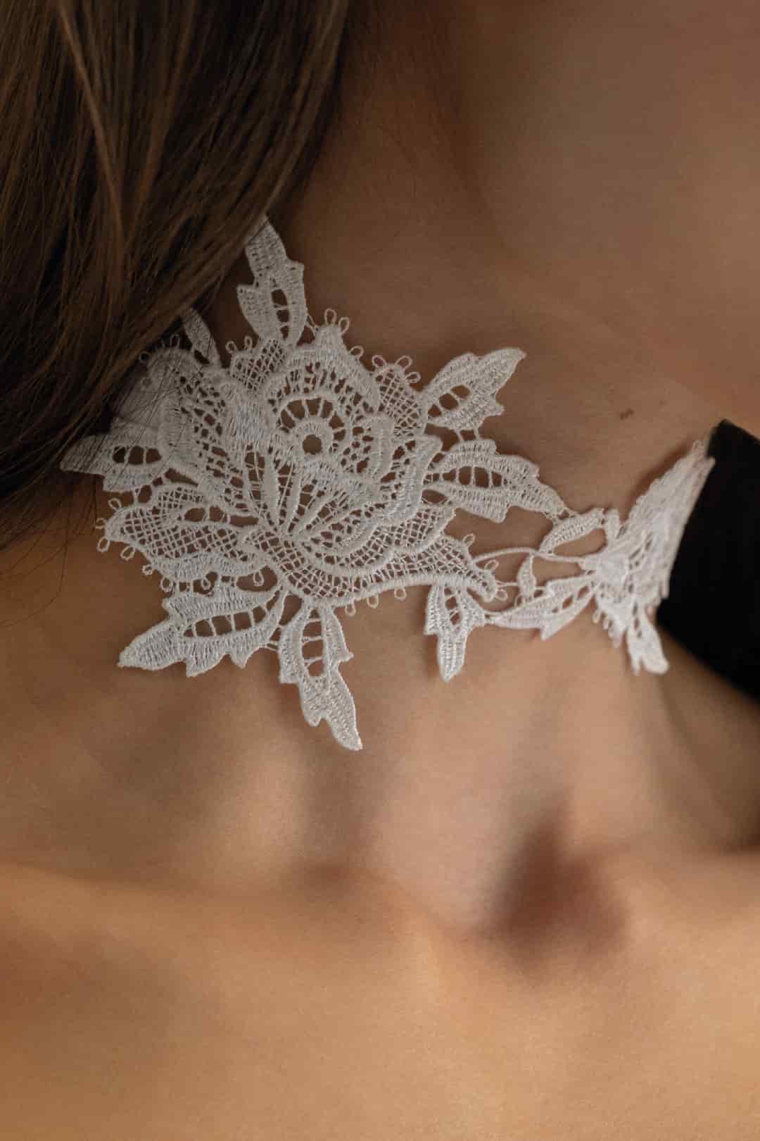 CHOKER AGUSTINA MARFIL - miniatura 2