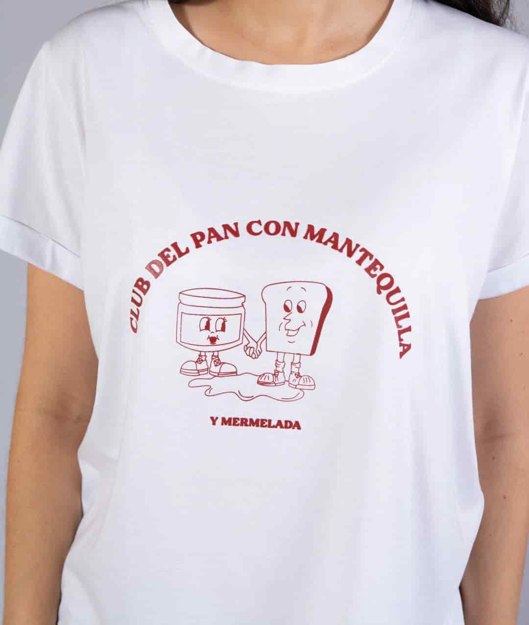 Club del Pan Con Mantequilla Oversized Tee - miniatura 2