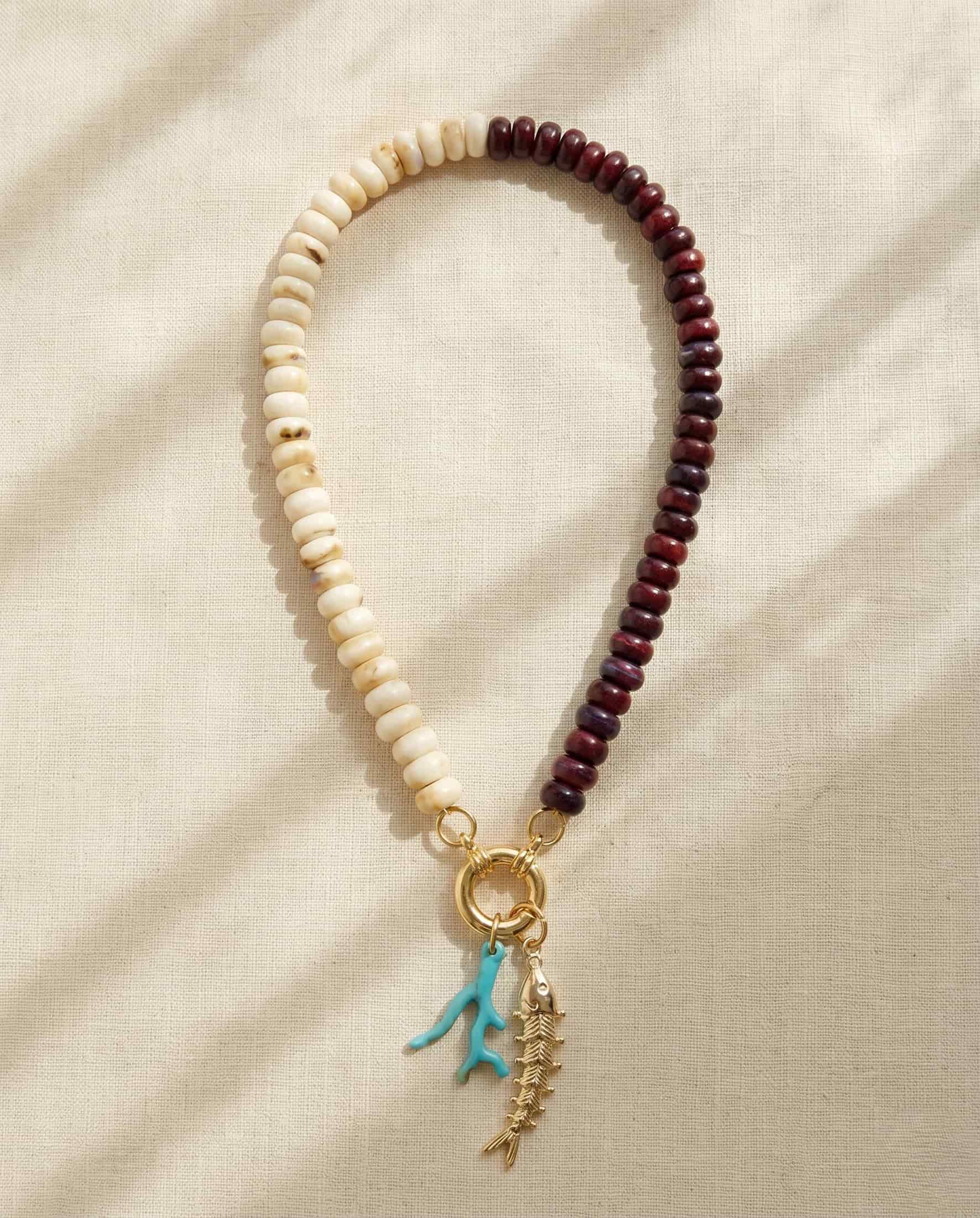 Deep Salt Necklace + 2 Removable Charms - miniatura 2