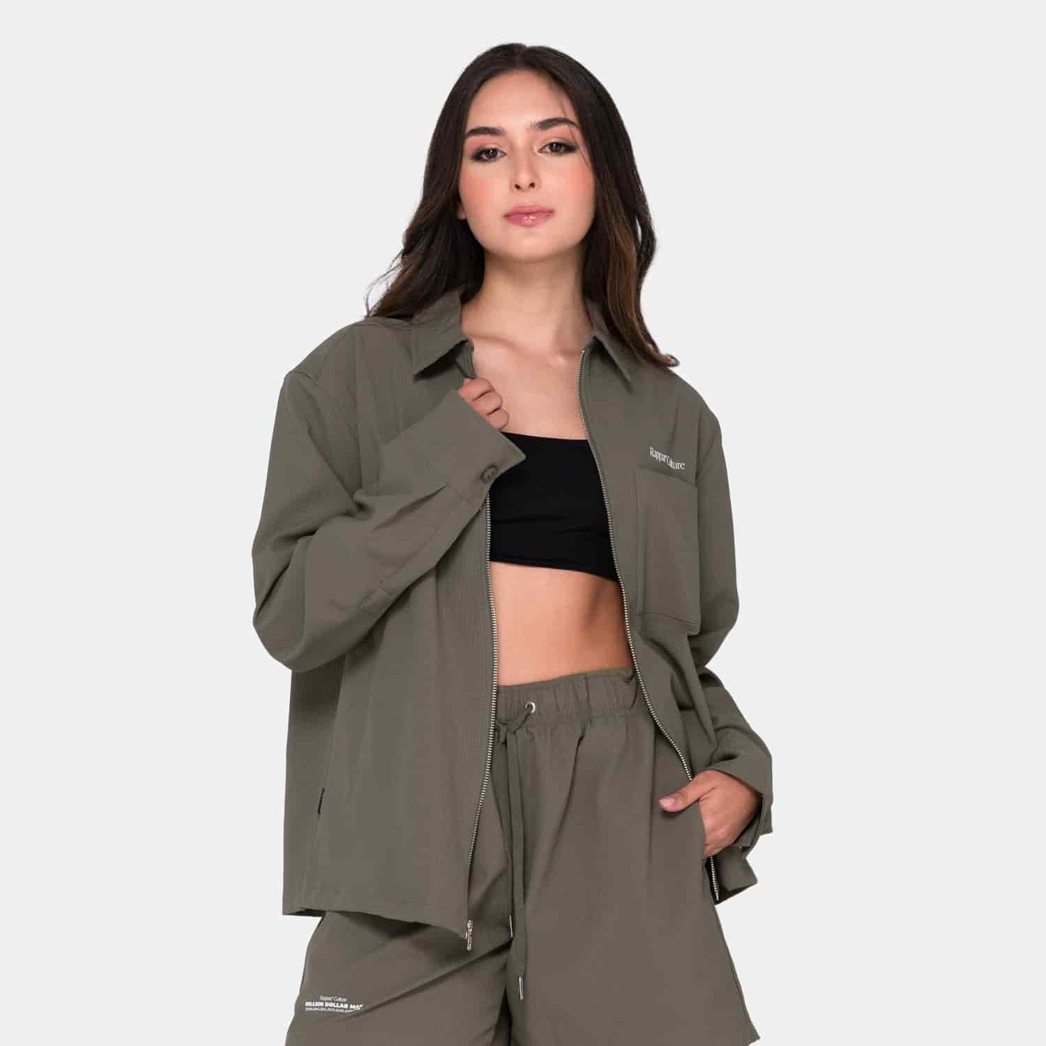 Billion Dollar Jacket Verde Militar - miniatura 2