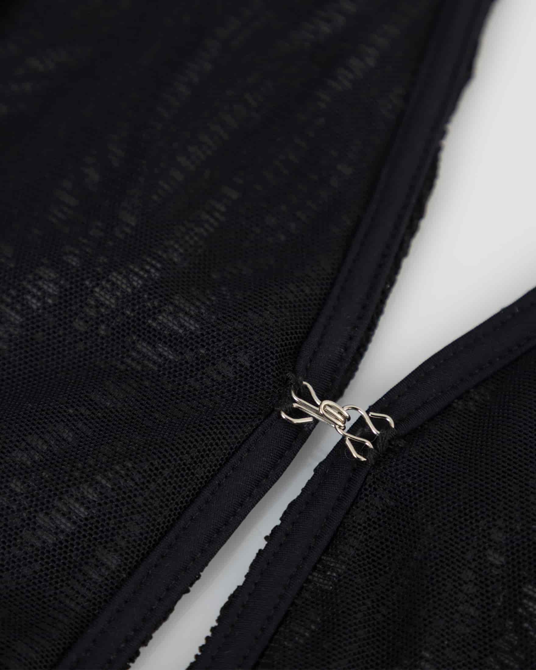 Basics Transparent Dress Black - miniatura 4