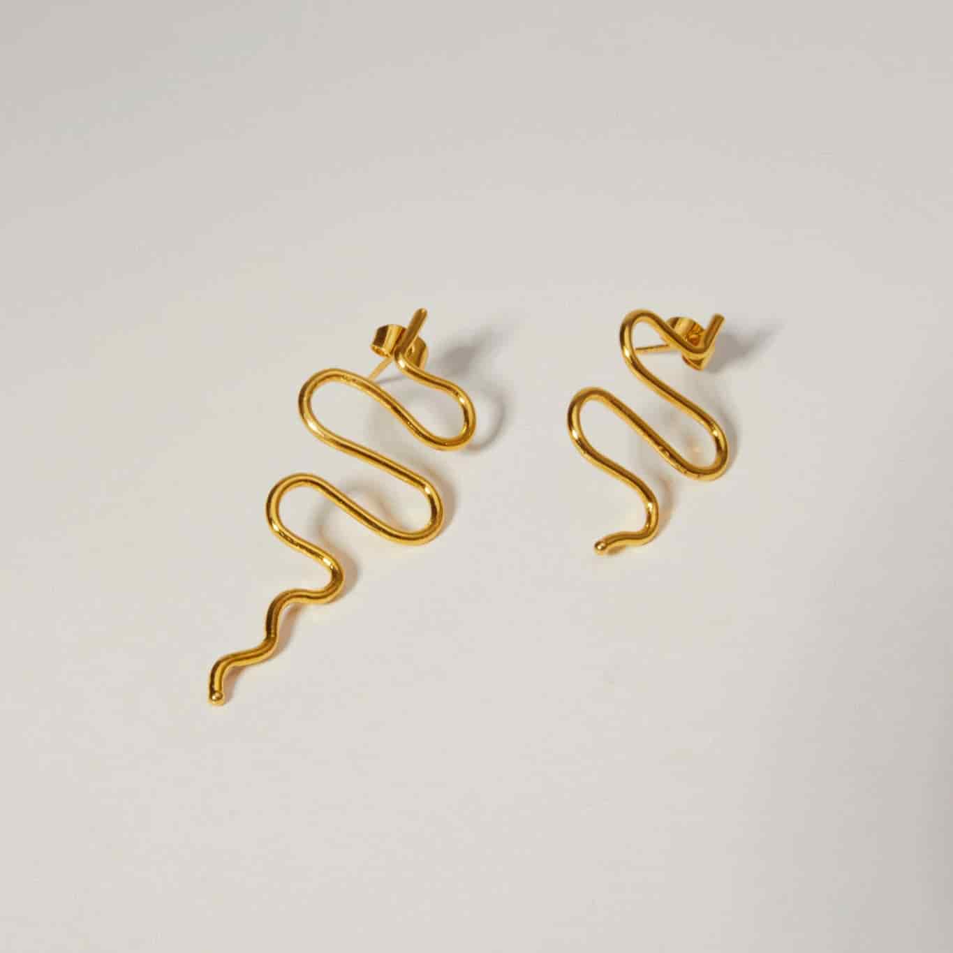 Snake Duo Earrings - miniatura 1