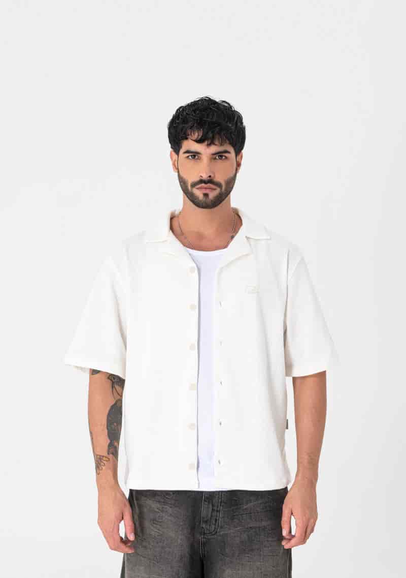 Heraldic cream shirt - miniatura 2