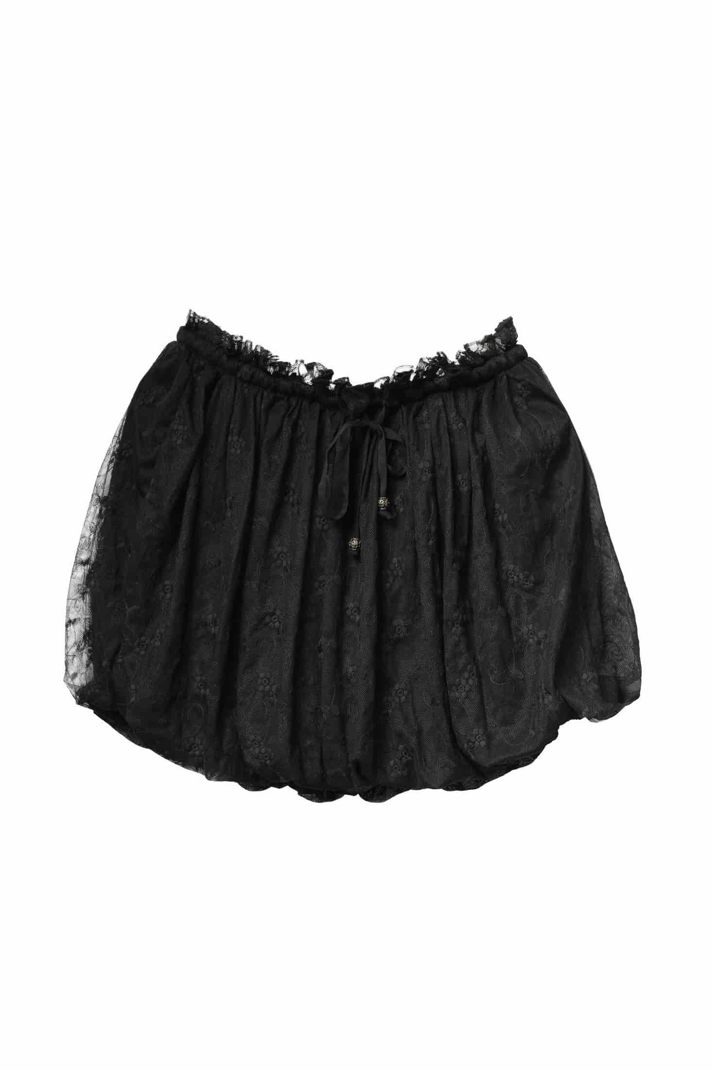 AMOR LACE SKIRT BLACK - miniatura 2