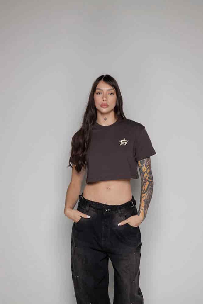 Crop-Top Basic Courage-Cafe - miniatura 1