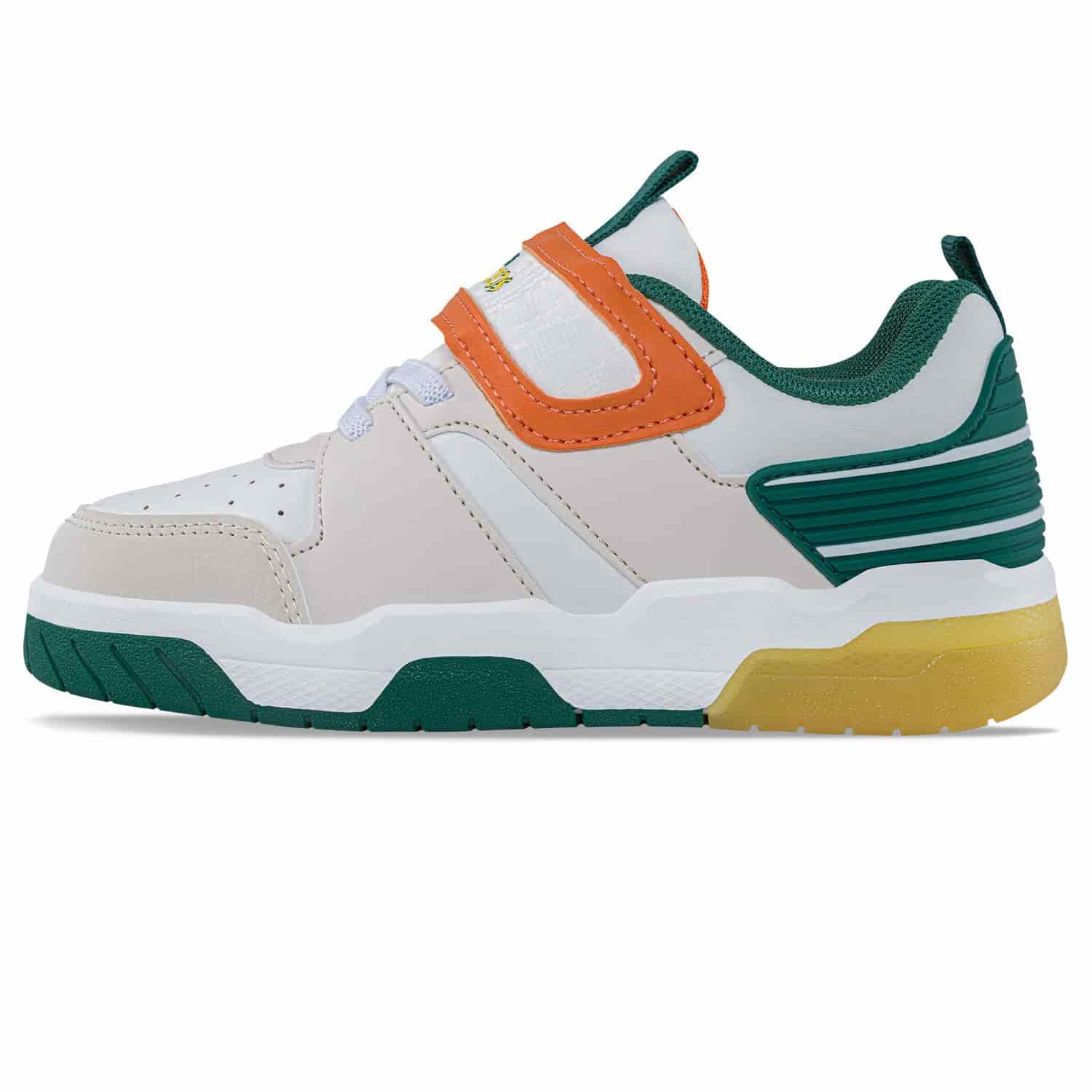 Tenis Con Luces Nuvik Blanco-Beige Los Gomosos Para Niño - miniatura 4