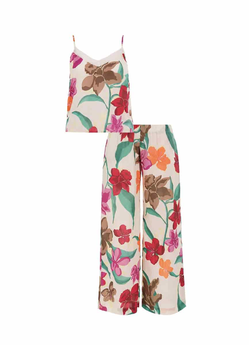 FLOWERS PIJAMA SET 23157 - miniatura 1