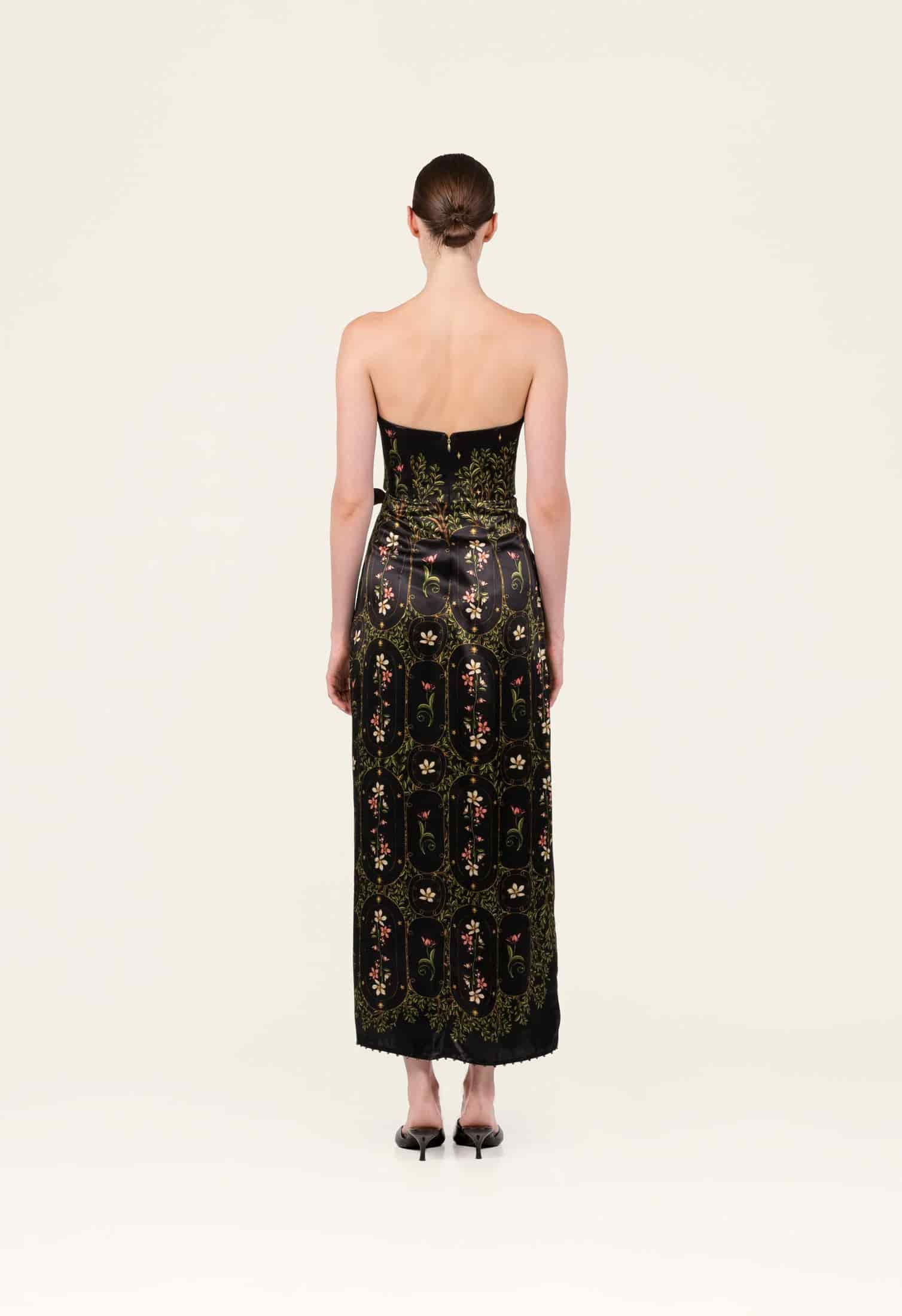 Cinéfila Noche Maxi Dress - miniatura 7