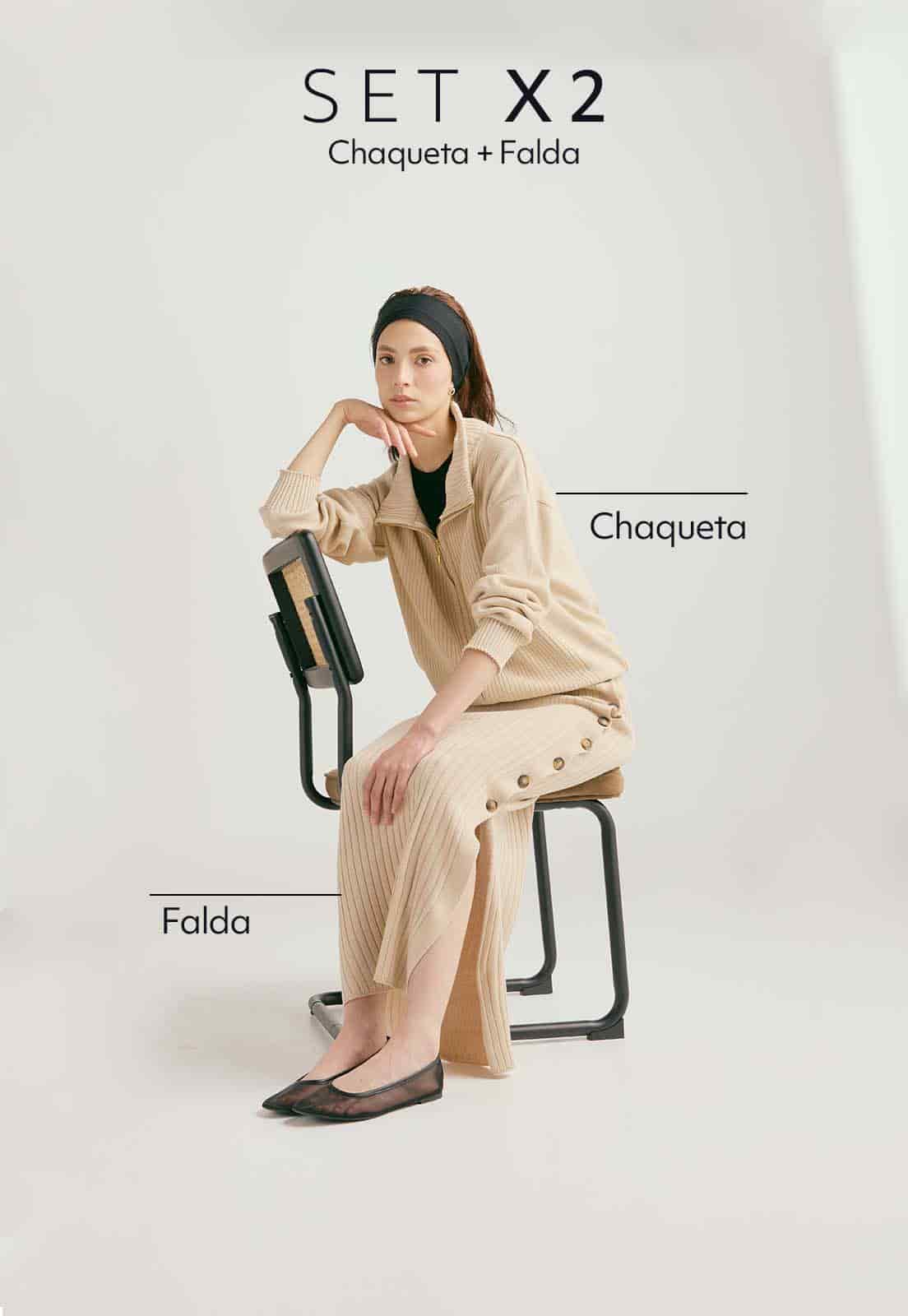 Set Chaqueta Ashley / Falda Caroline - miniatura 1