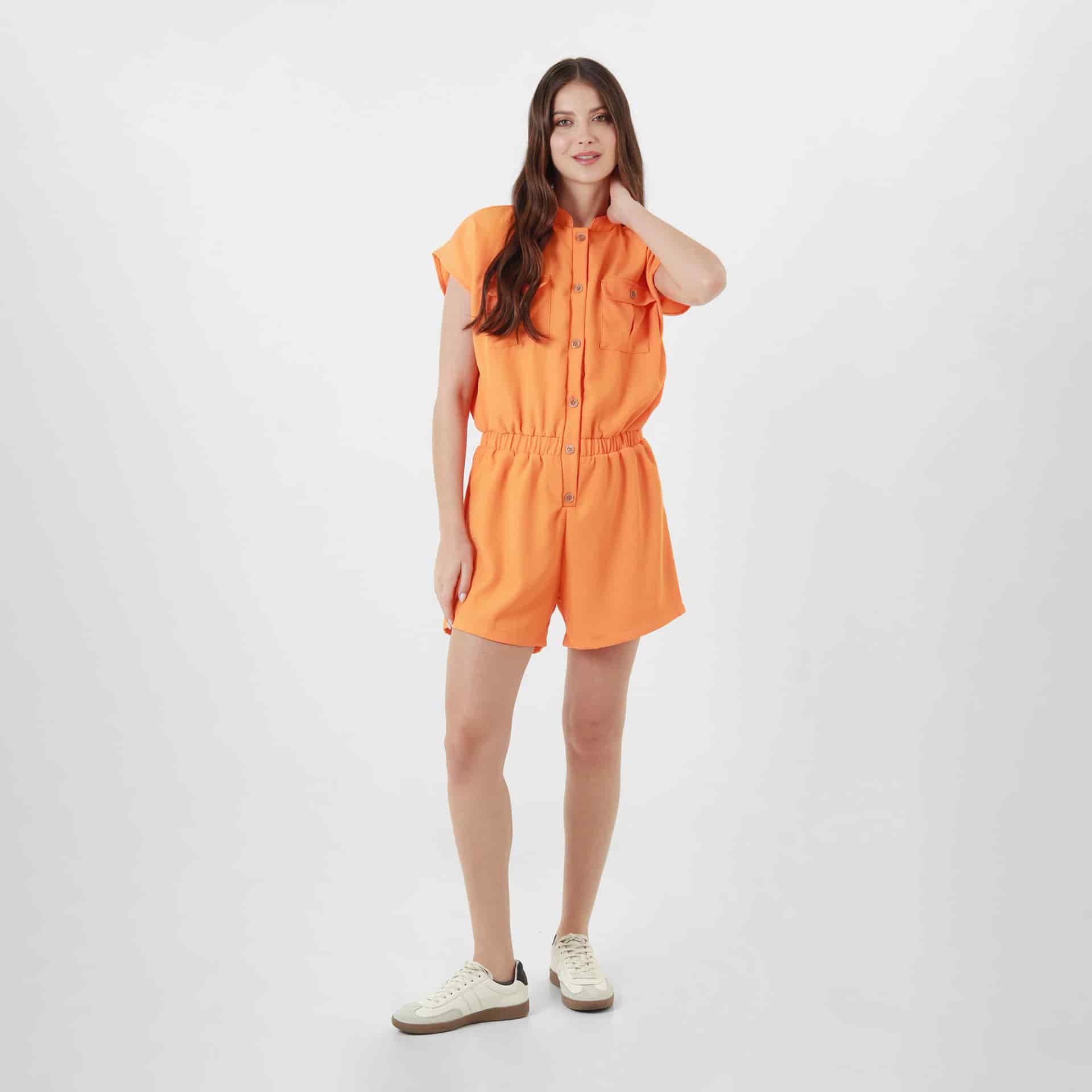 Vestido Cuello Neru Manga Corta - miniatura 3