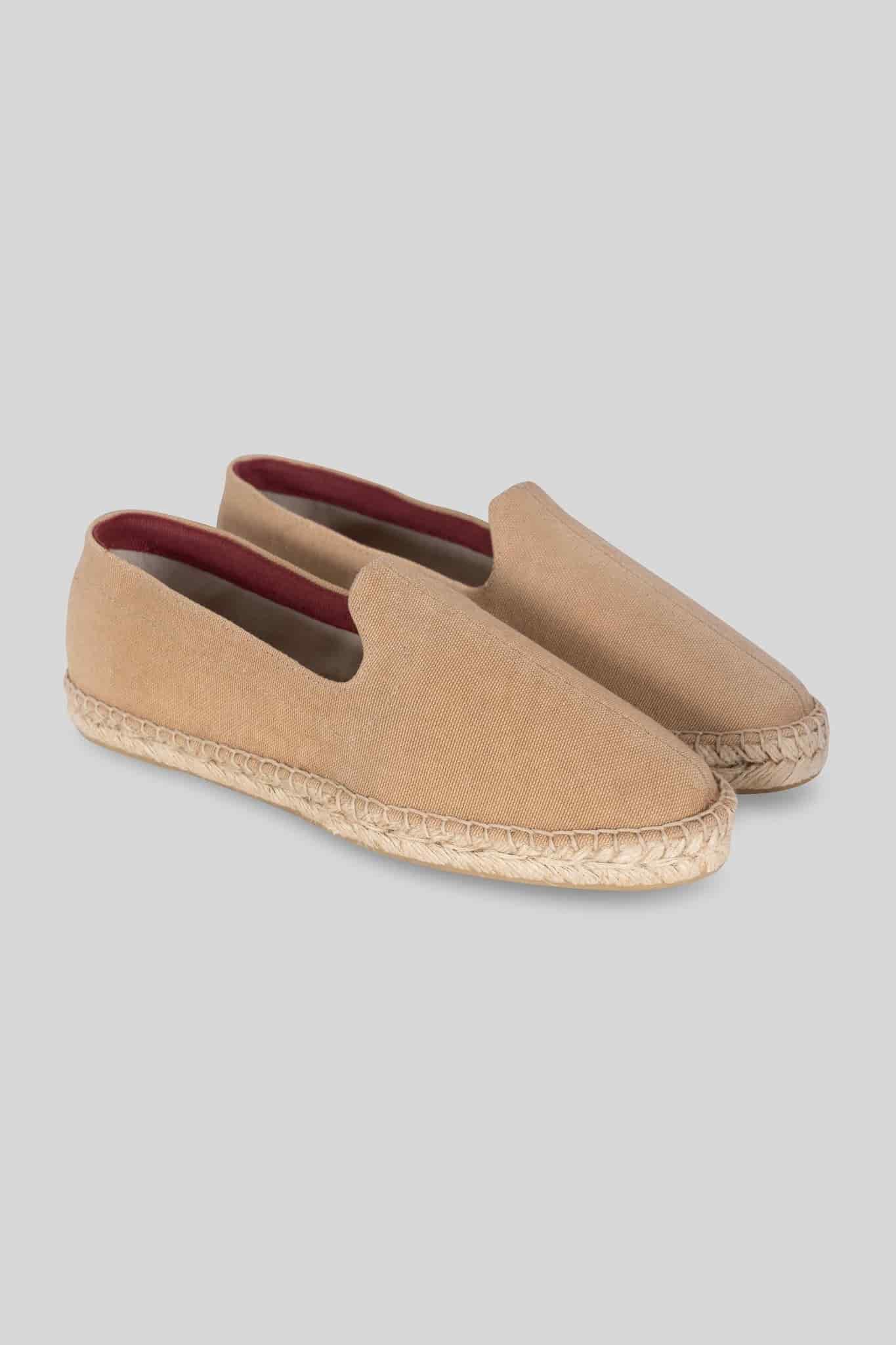 Men's leather espadrille abete canvas - miniatura 2
