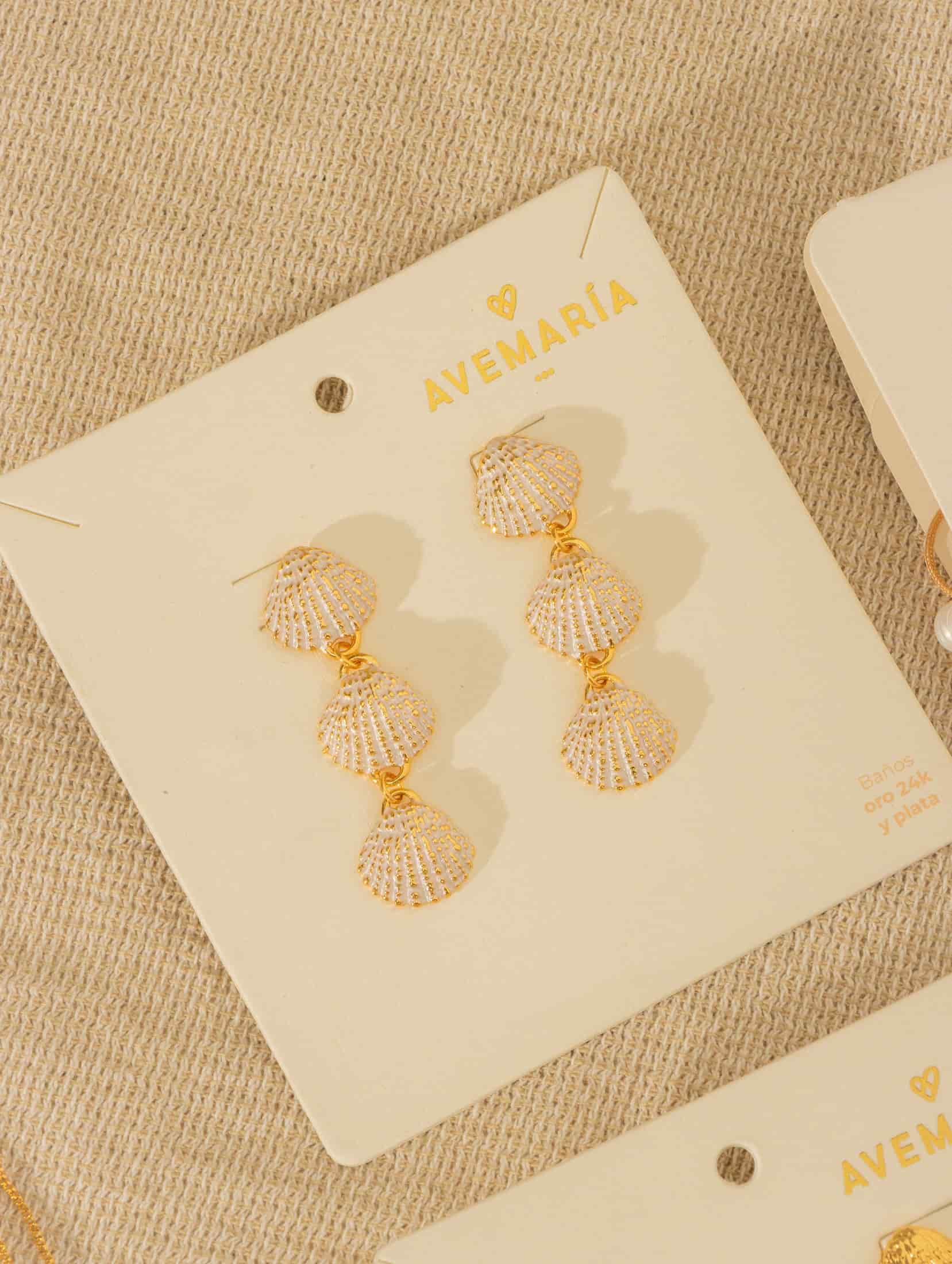 Maxi Aretes Concha Largo - miniatura 11