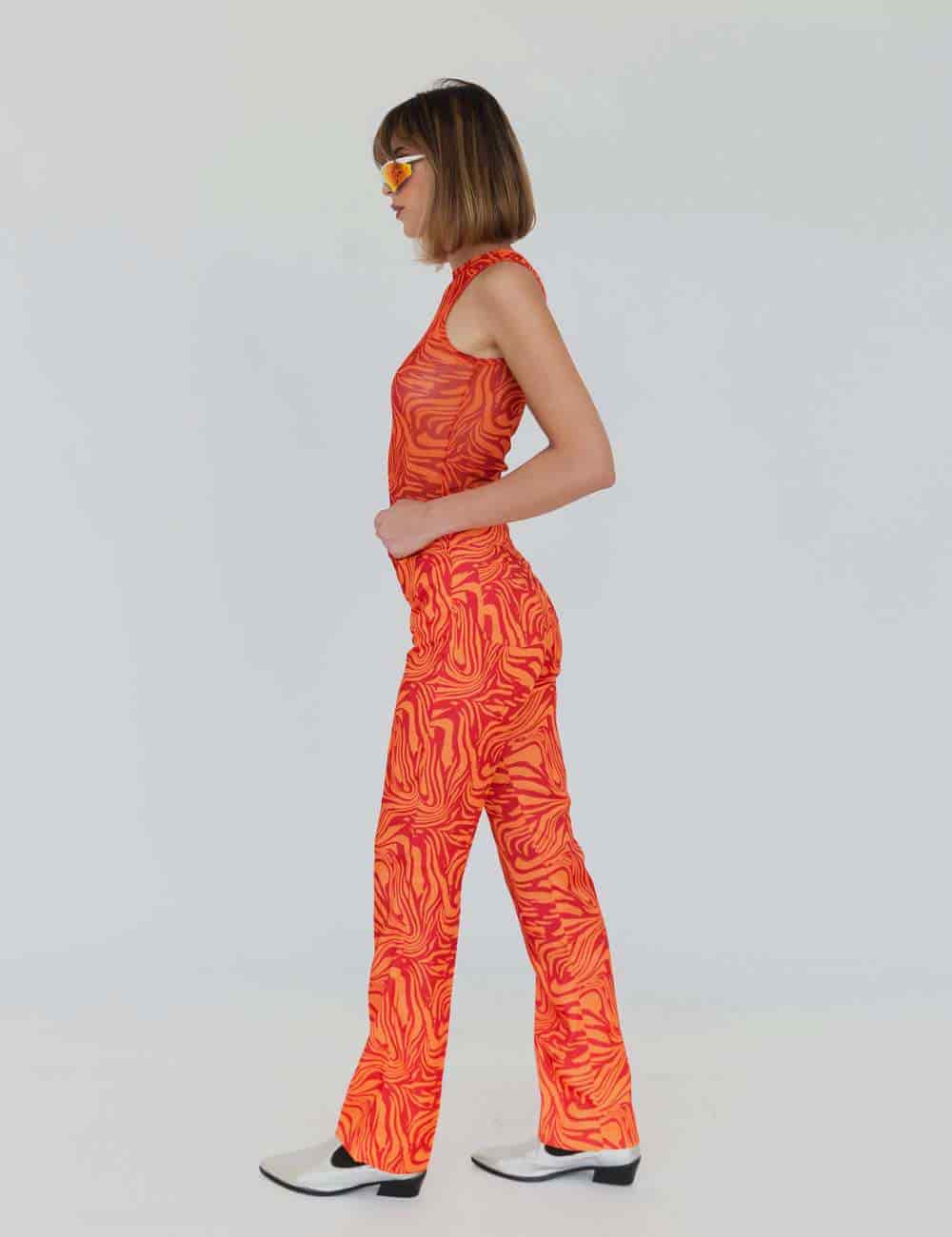 Howdy Pants Orange Swirl - miniatura 2