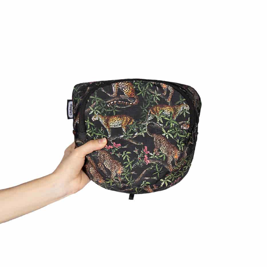 Morral Viajero ULTRA Plegable Estampado Jaguares Citybags Multicolor - miniatura 2