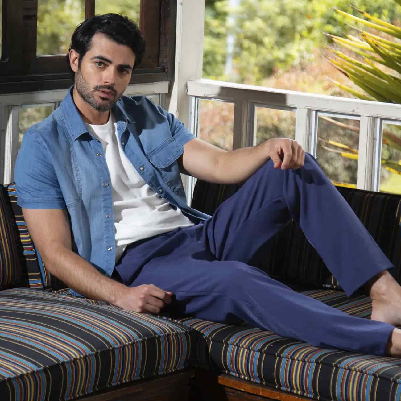 Camisa Denim Regular Texas - miniatura 1