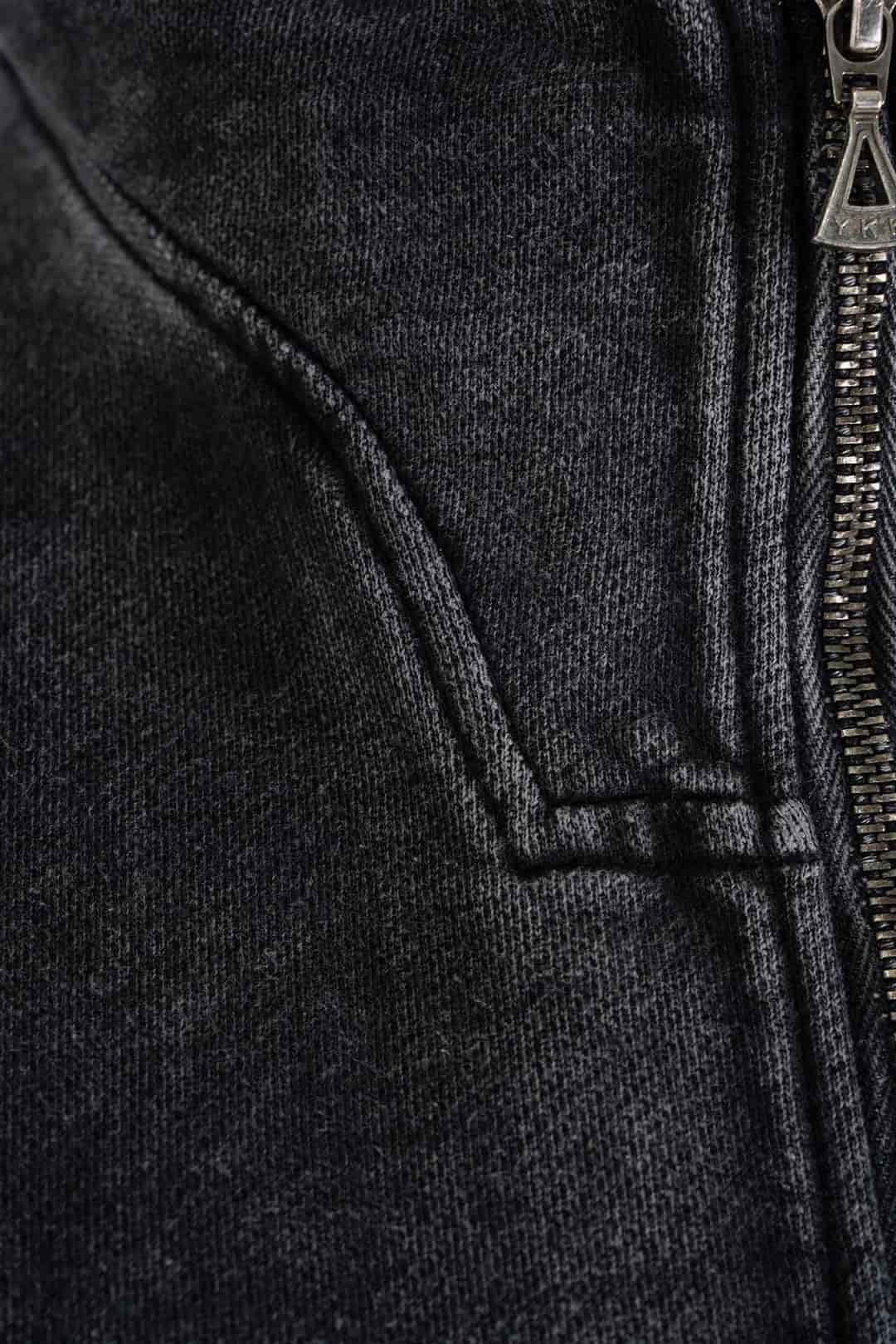 VENENO BUZO ZIPPER LEATHER COW - miniatura 6