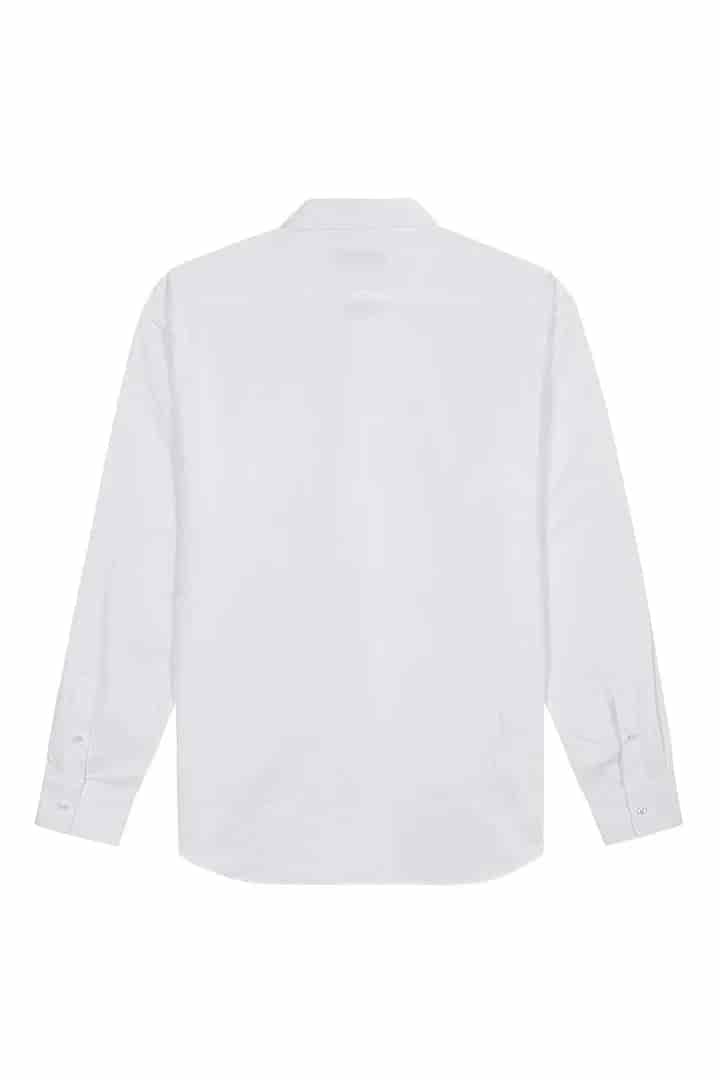 men’s cotton shirt white rx slim - miniatura 14