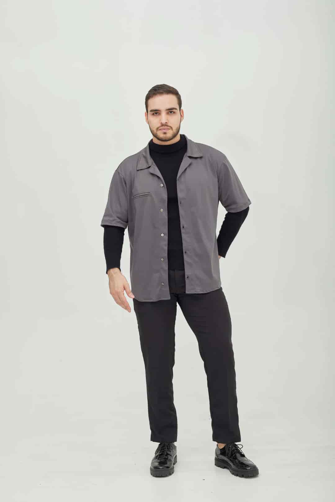 Camisa Hollywood Gris - miniatura 3