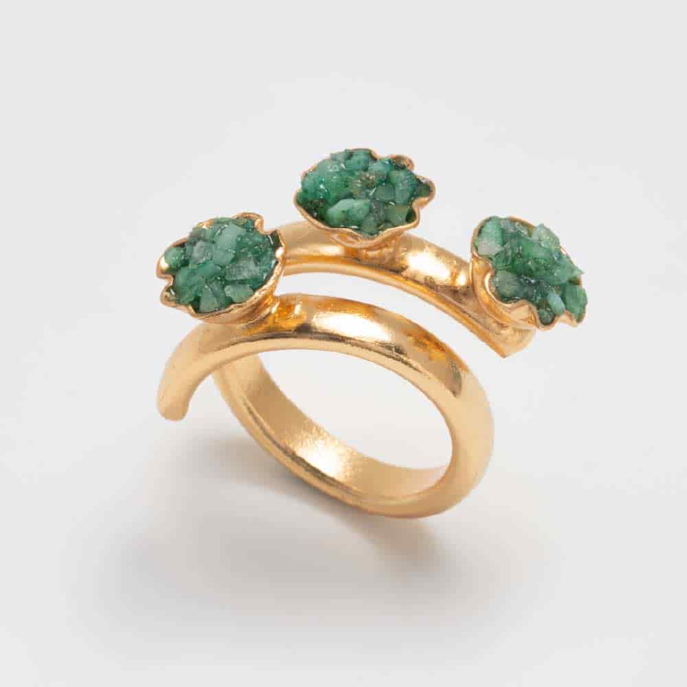 Anillo Alborada Esmeralda - miniatura 1