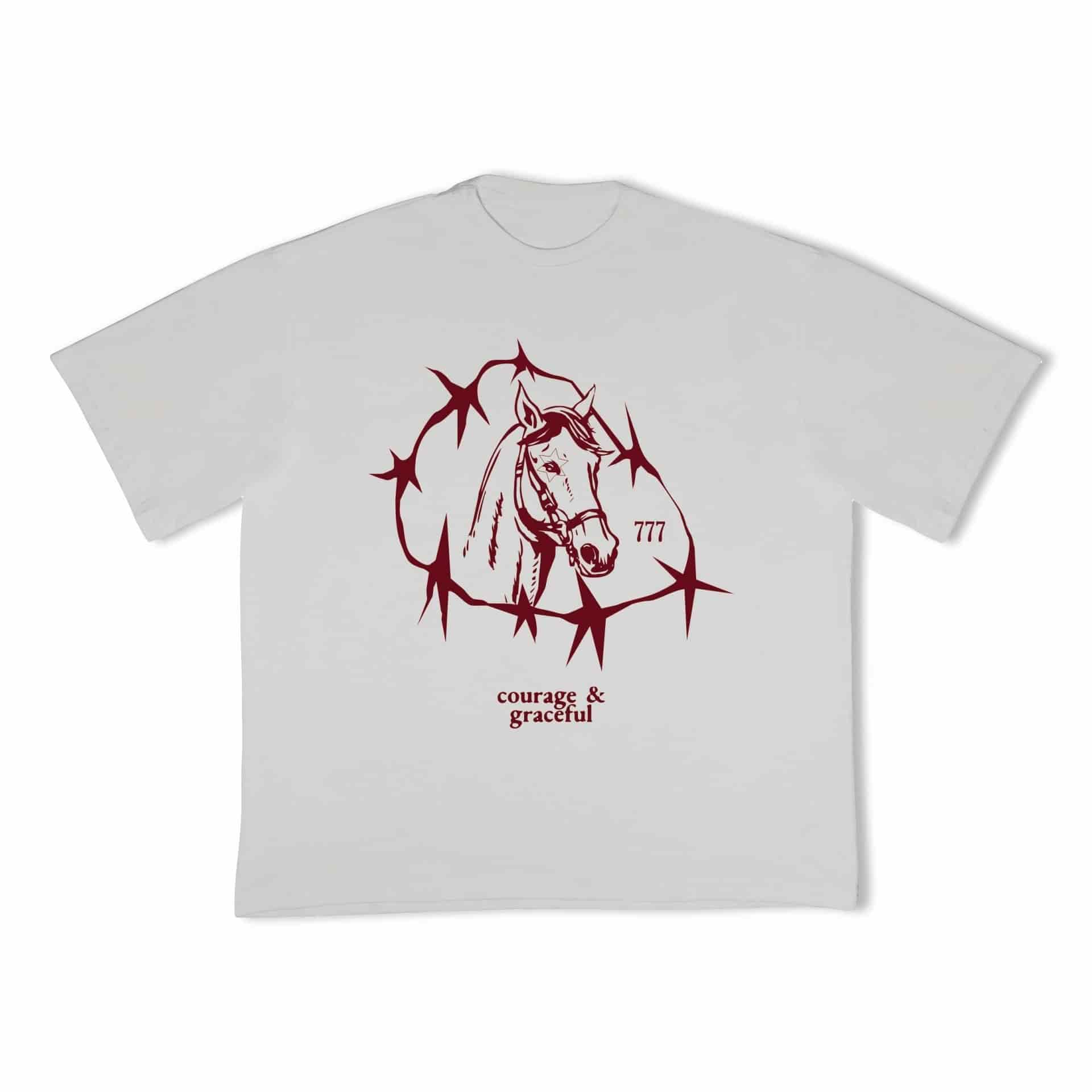 Bone T-Shirt Boxy Horse - miniatura 5