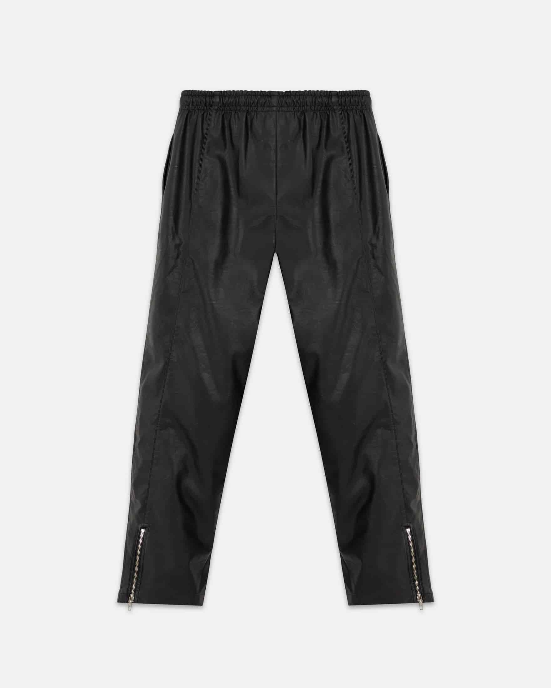 Basics Synthetic Straight Pants Black - miniatura 1