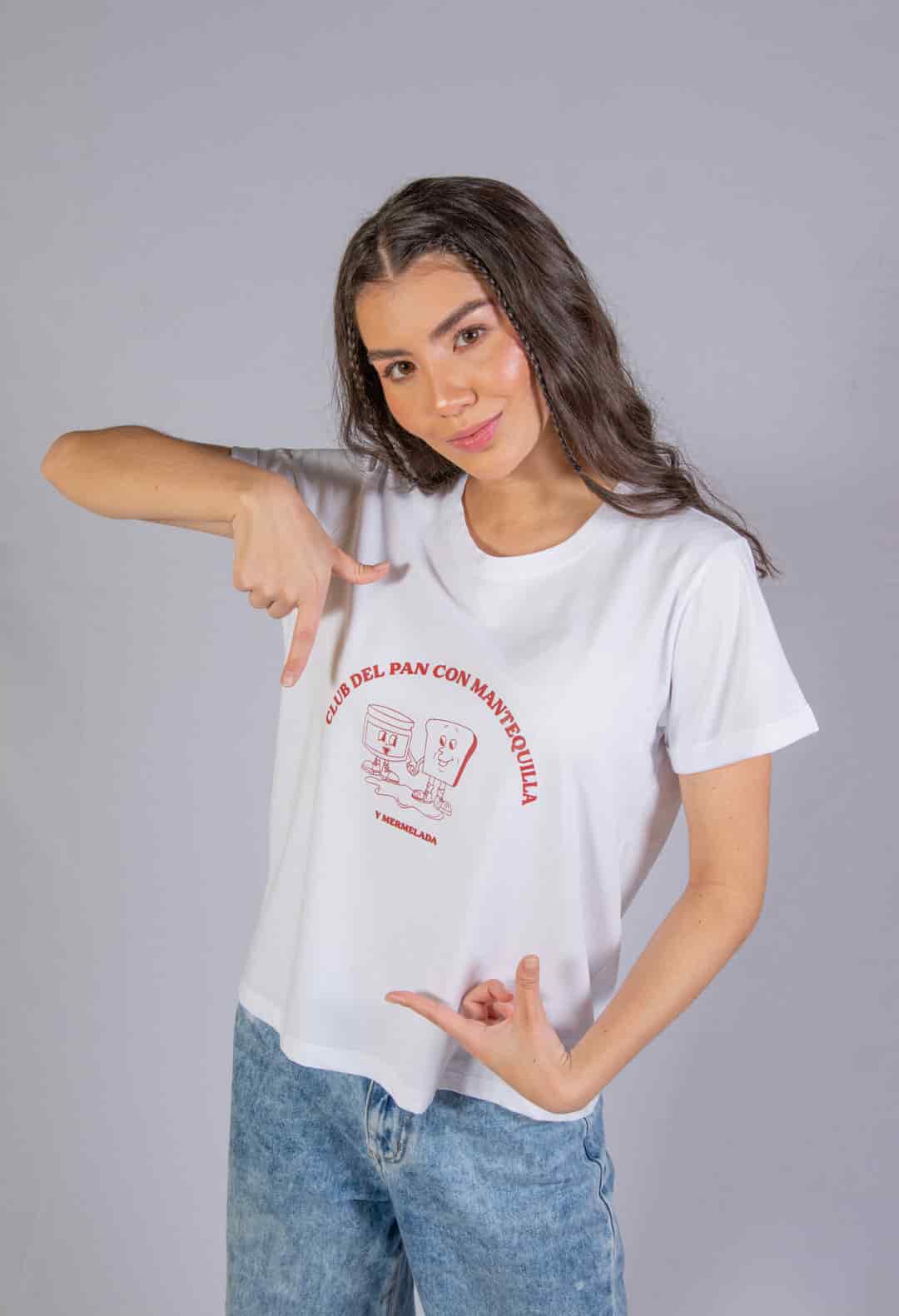 Club del Pan Con Mantequilla Oversized Tee - miniatura 1