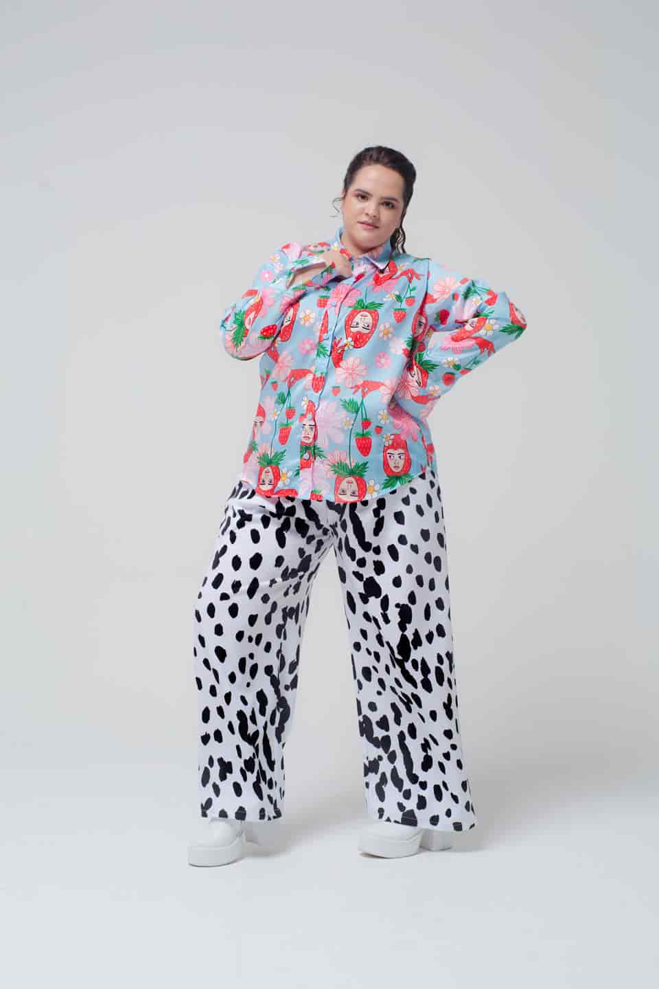Pantalón Unisex / Estampado Harina y Cacao - miniatura 2