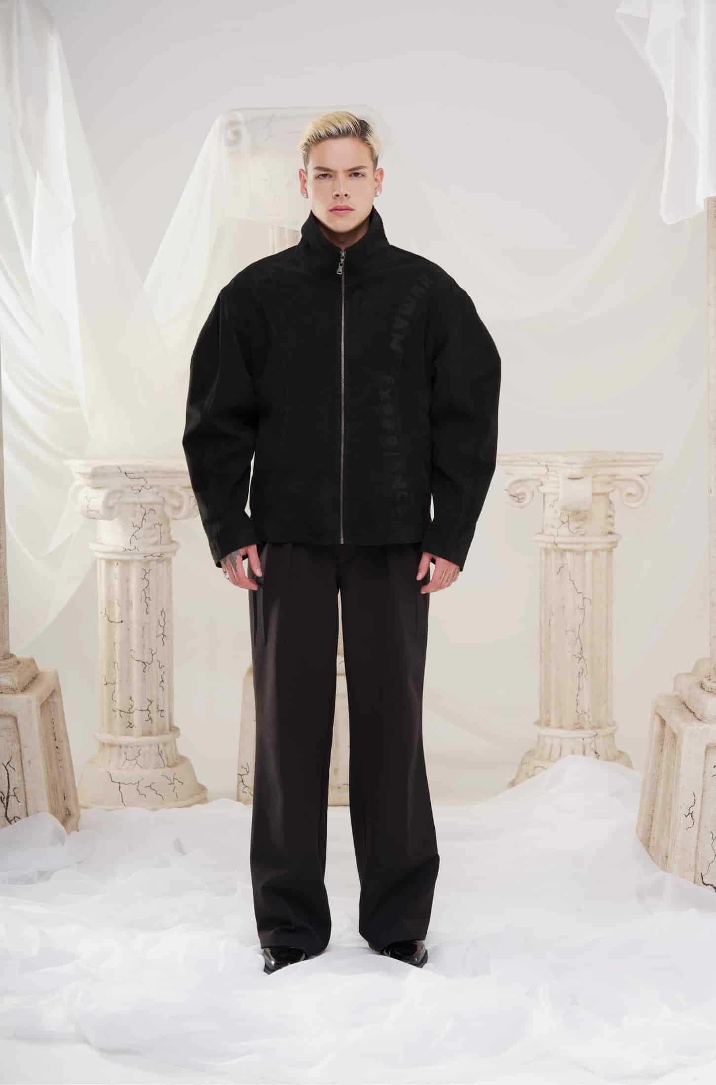 The "Human Experience" Suede Jacket - miniatura 2