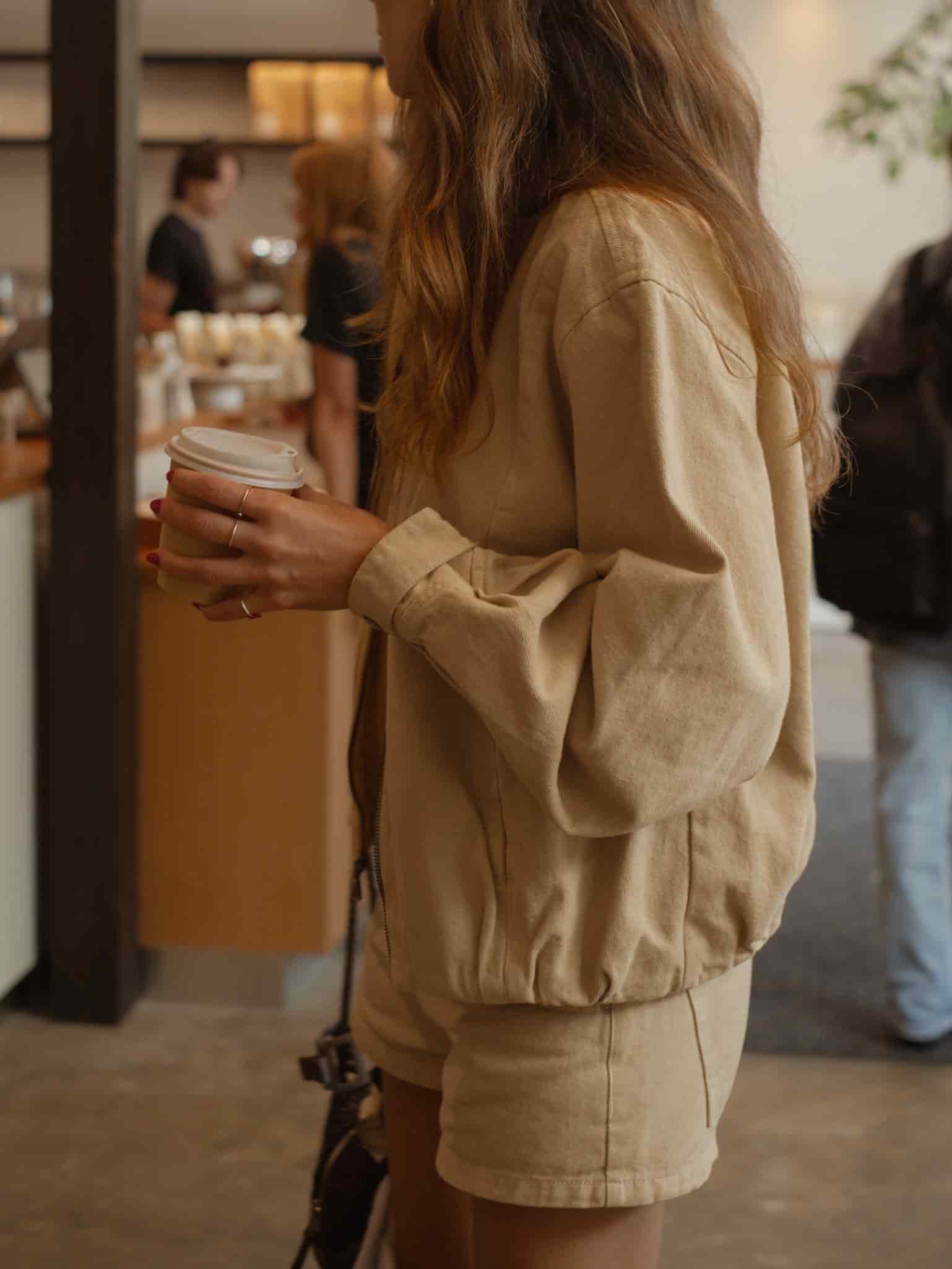 BUBBLE DENIM JACKET - DESERT YELLOW - miniatura 6