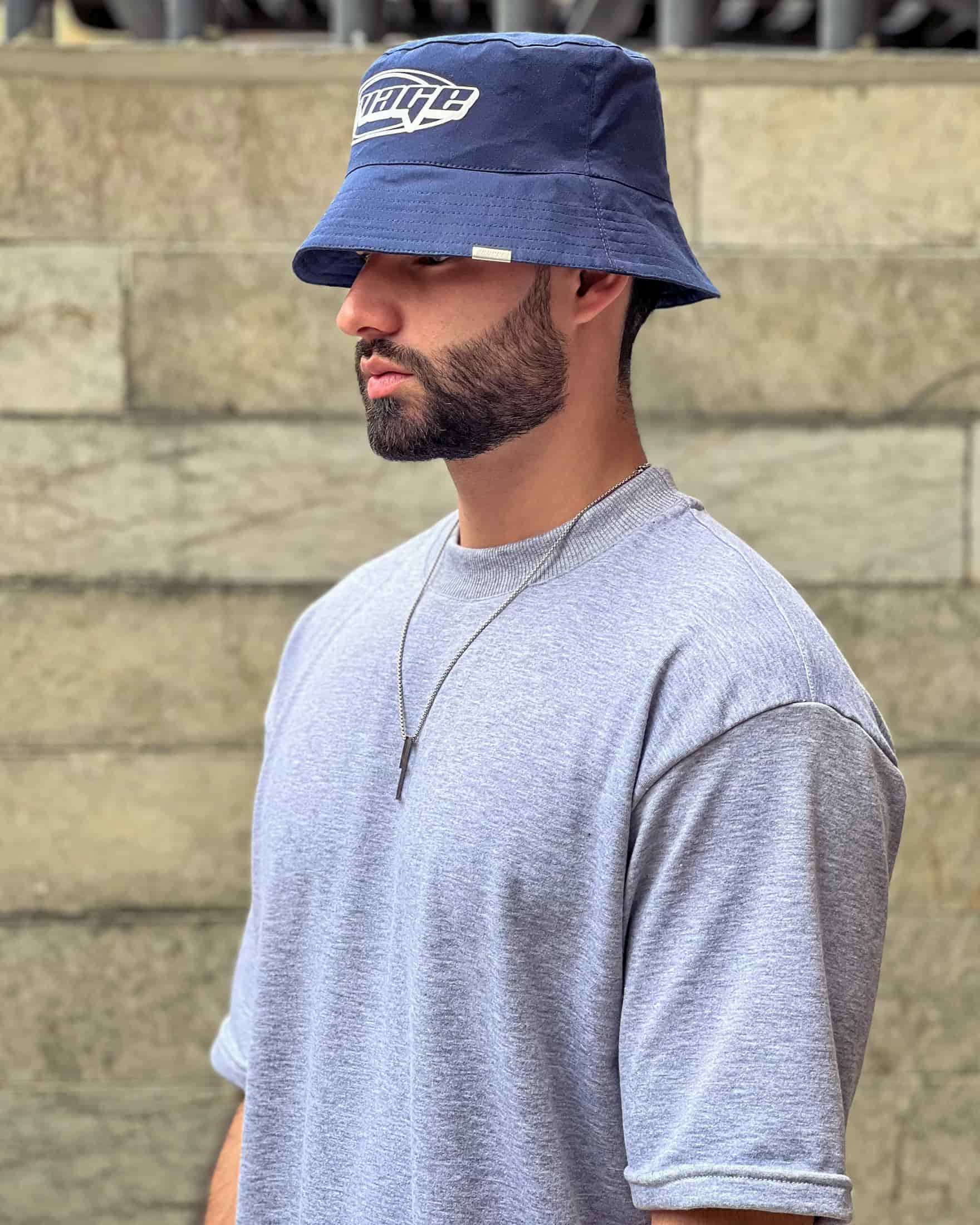 Bucket hat azul navy /svg blanco 14261 - miniatura 2