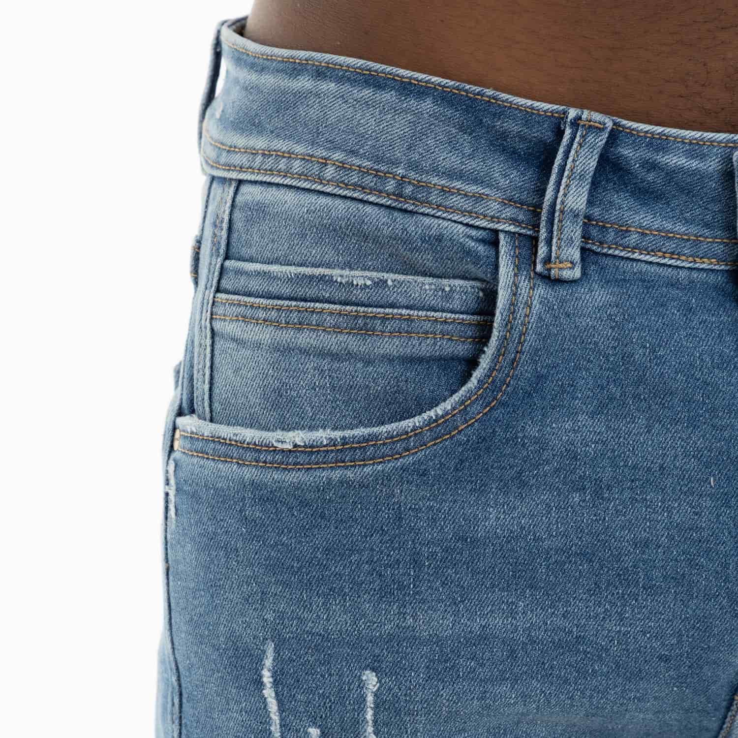 Skinny Fit Jeans Medium Blue - miniatura 6