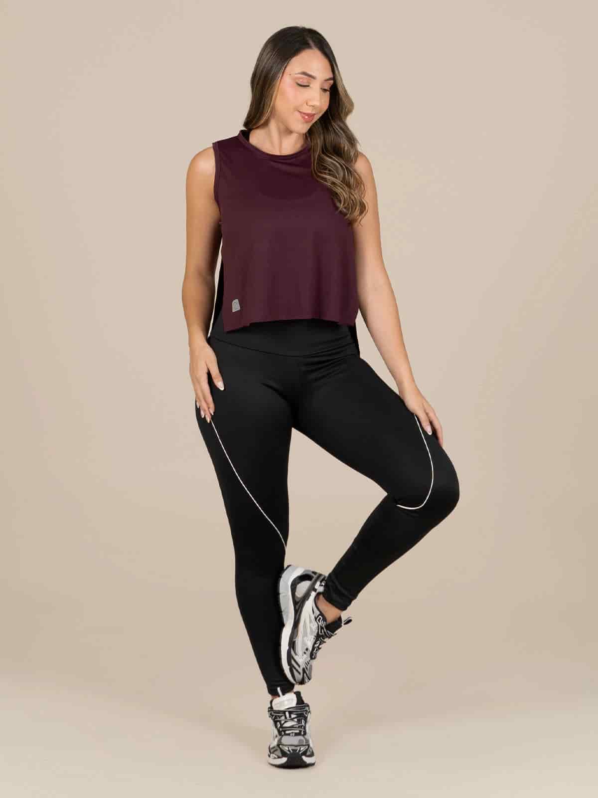 Blusa bonilla ibiza vinotinto - miniatura 4