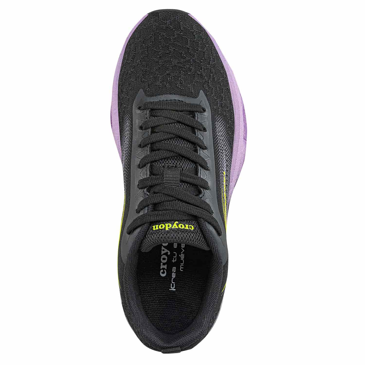 Tenis Running Talod Negro Croydon Para Mujer - miniatura 4