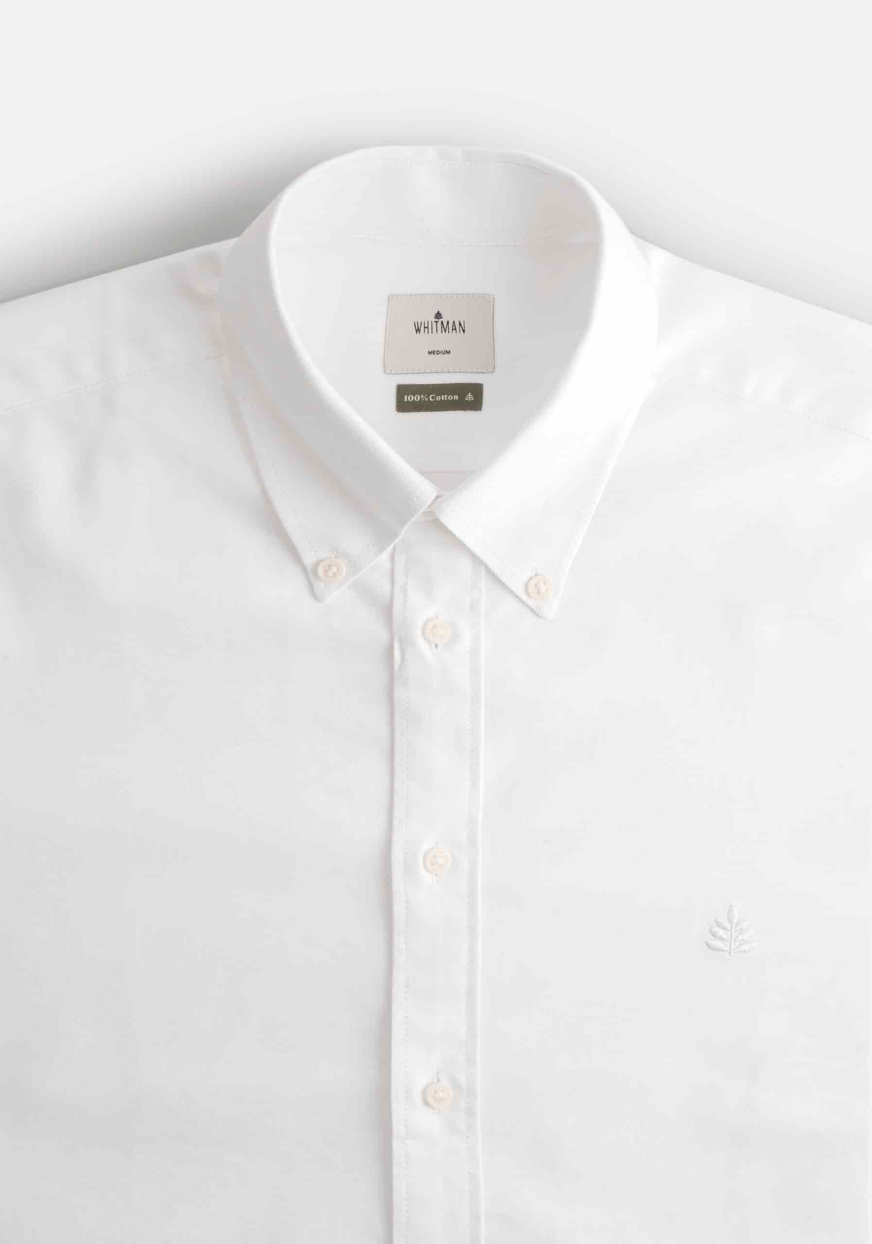 Camisa H CBD Unicolor L-Atn Blanco - miniatura 3