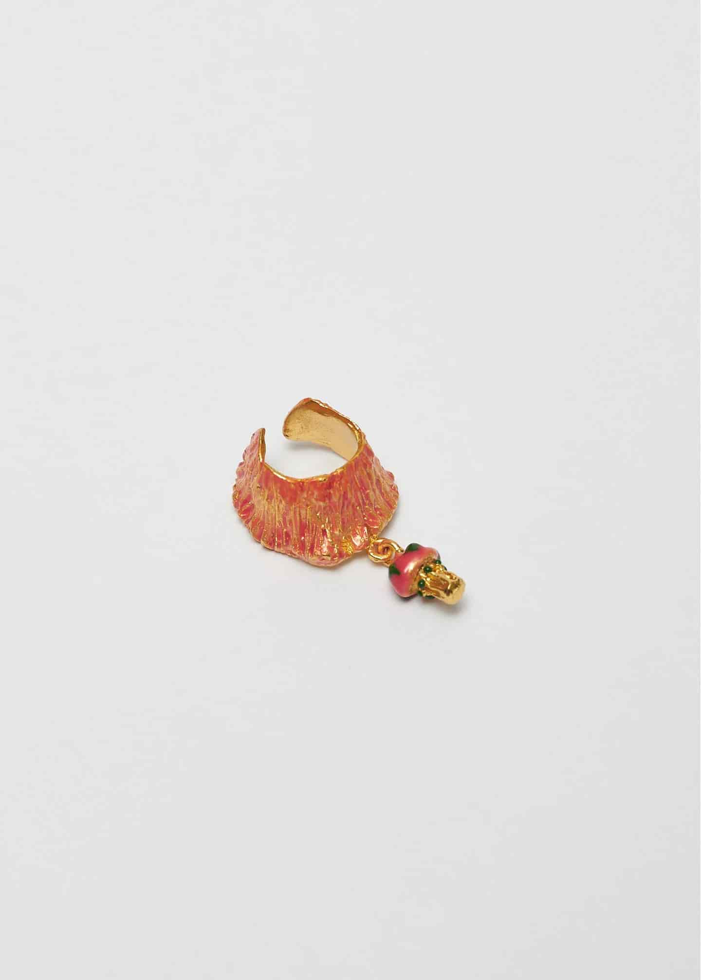 Earcuff Fungal puesta de sol - miniatura 4