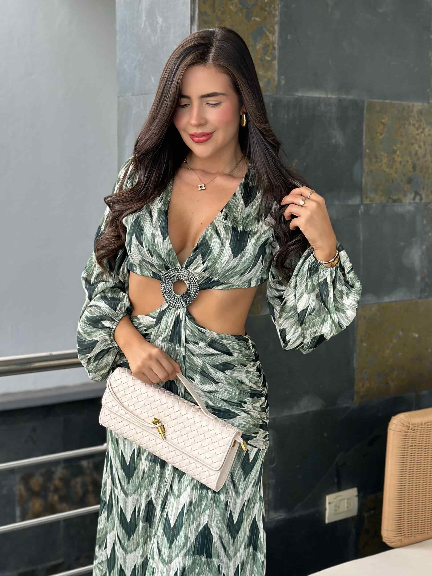 VESTIDO MIA VERDE - miniatura 2