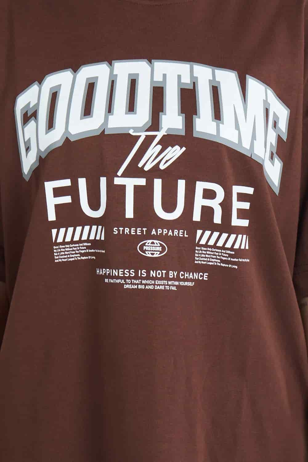 Camiseta oversize estampado Good Time Cafe | DROP 03 | - miniatura 7