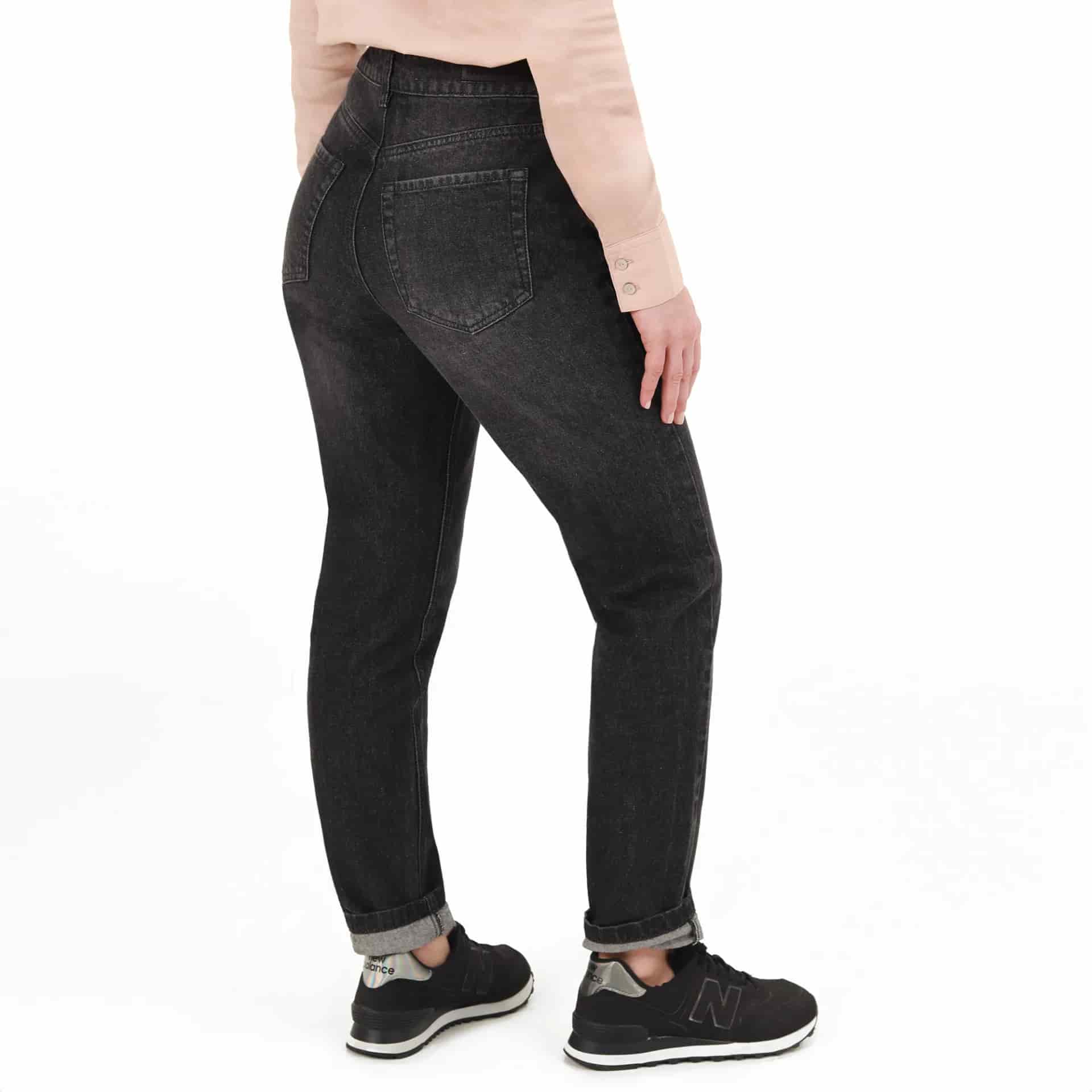 Jean Mom Tiro Alto Bota Skinny - miniatura 4