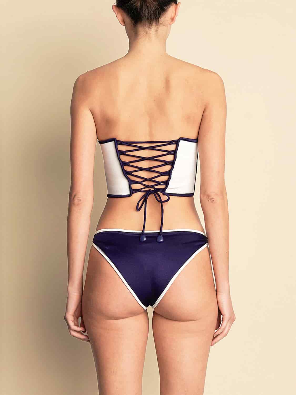 TREMEZZO BOTTOM NAVY - miniatura 3