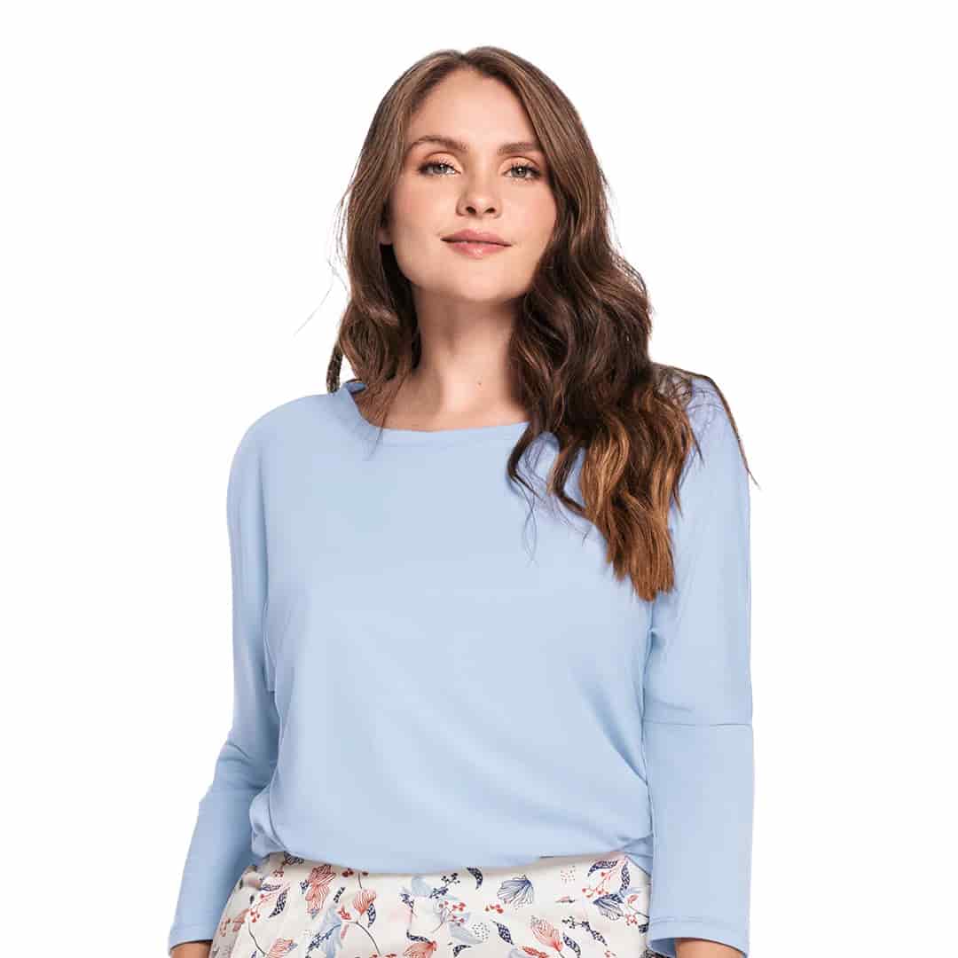 CAMIBUSO DE PIJAMA CUELLO BANDEJA - miniatura 5