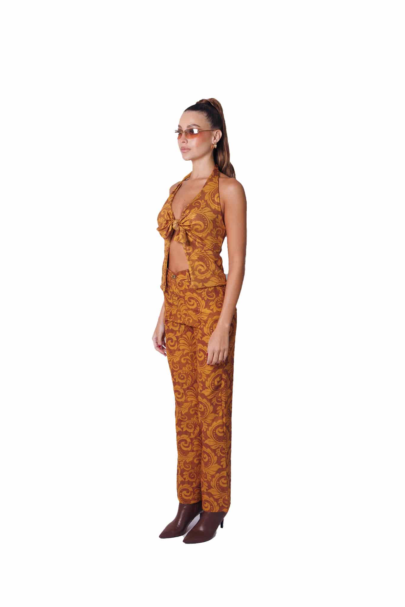 Halter Top in Golden Spice - miniatura 4