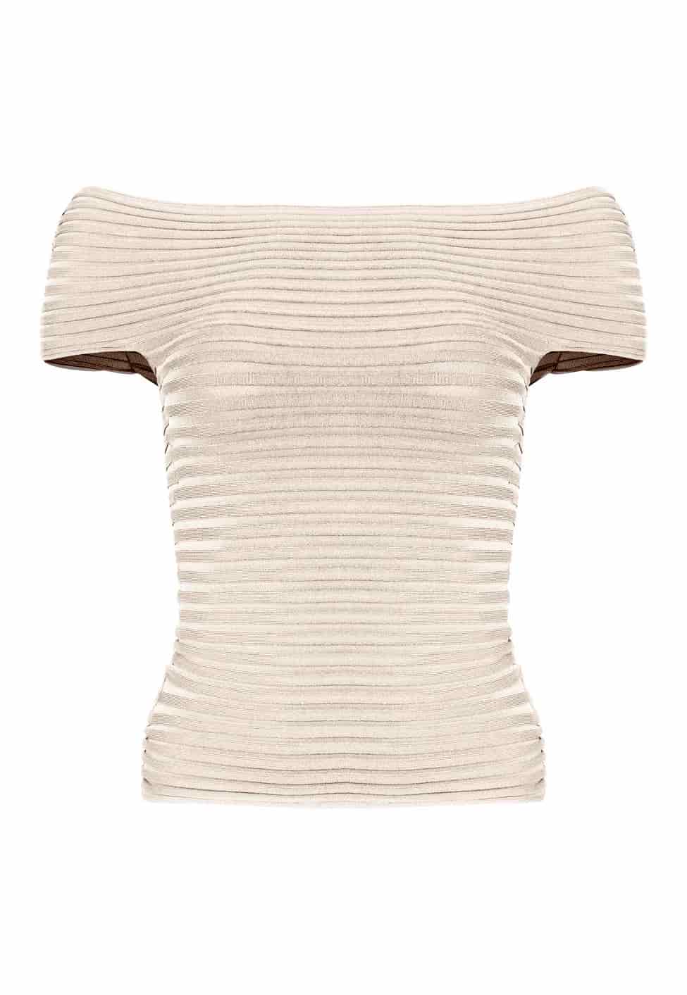Iris Ribbed Top - miniatura 1