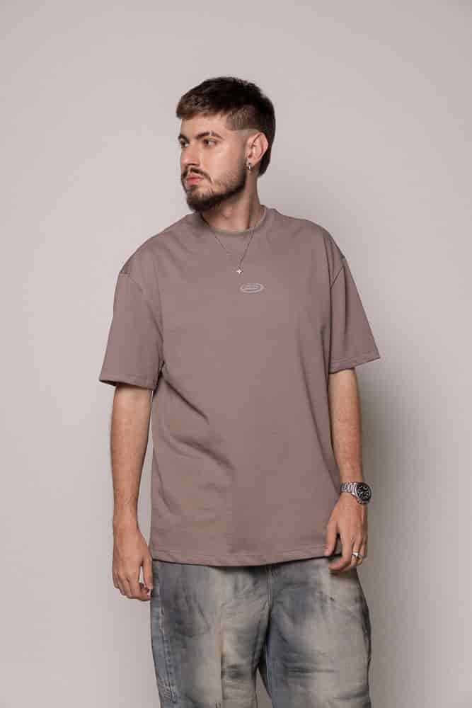 Camiseta Basica Sogno-Gris - miniatura 2