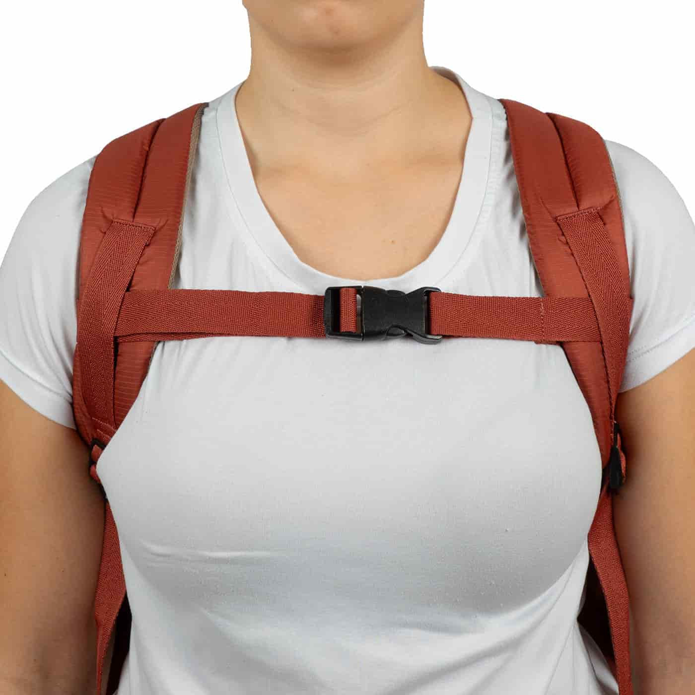 Morral One Citybags Light Rojo Carmin - miniatura 4