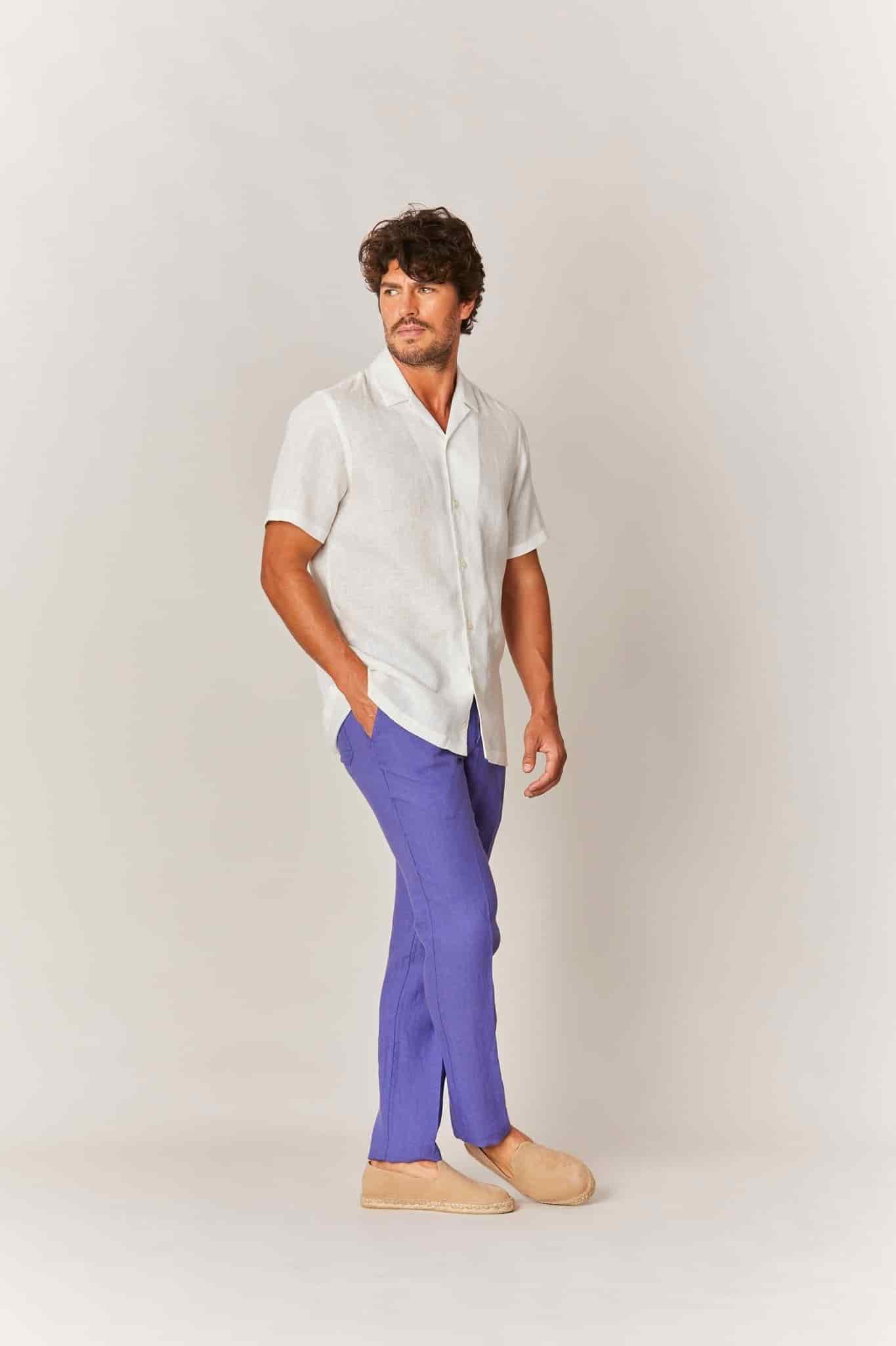 Men's linen shirt card - miniatura 3