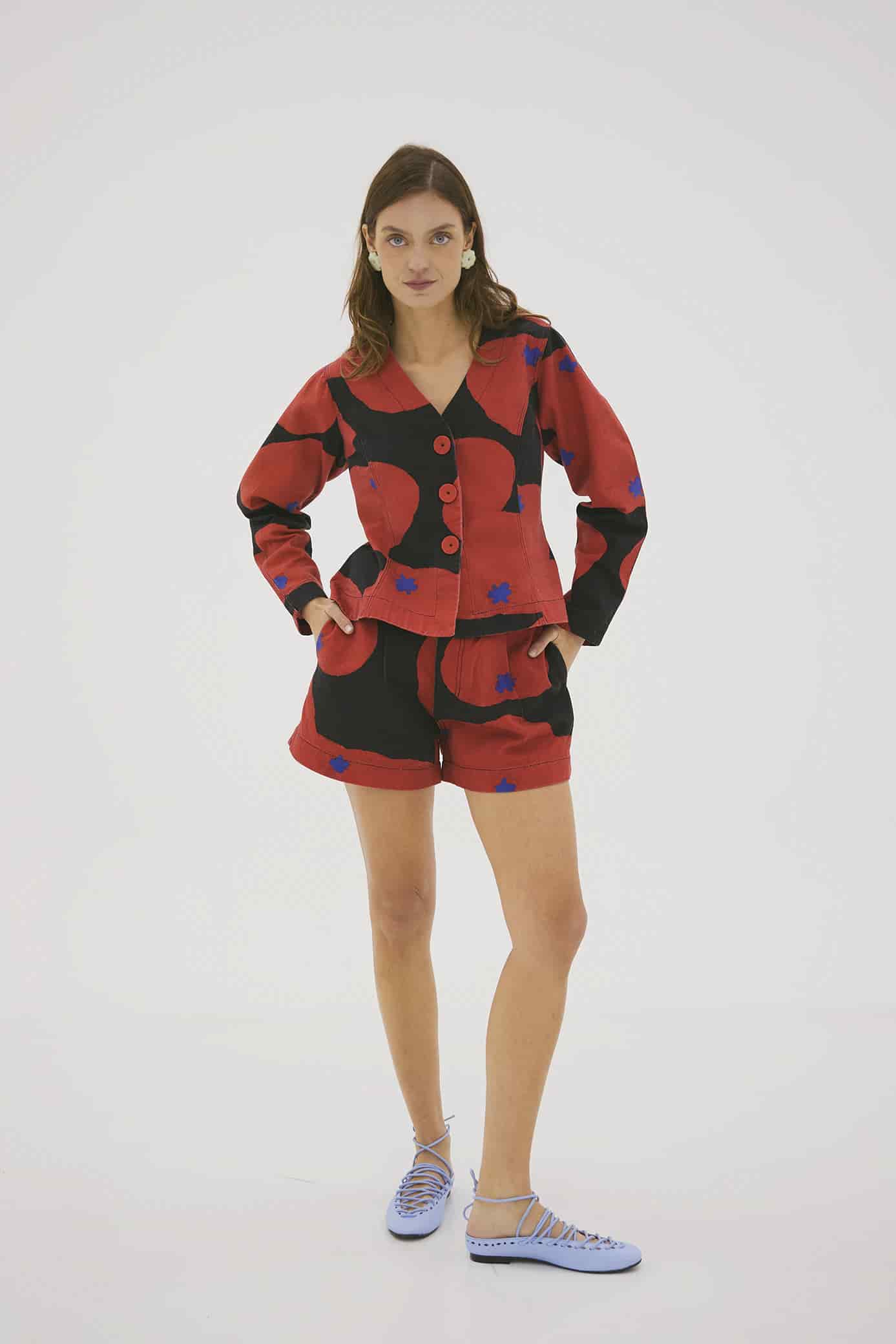 Short Hellen Tomates Noche - miniatura 8